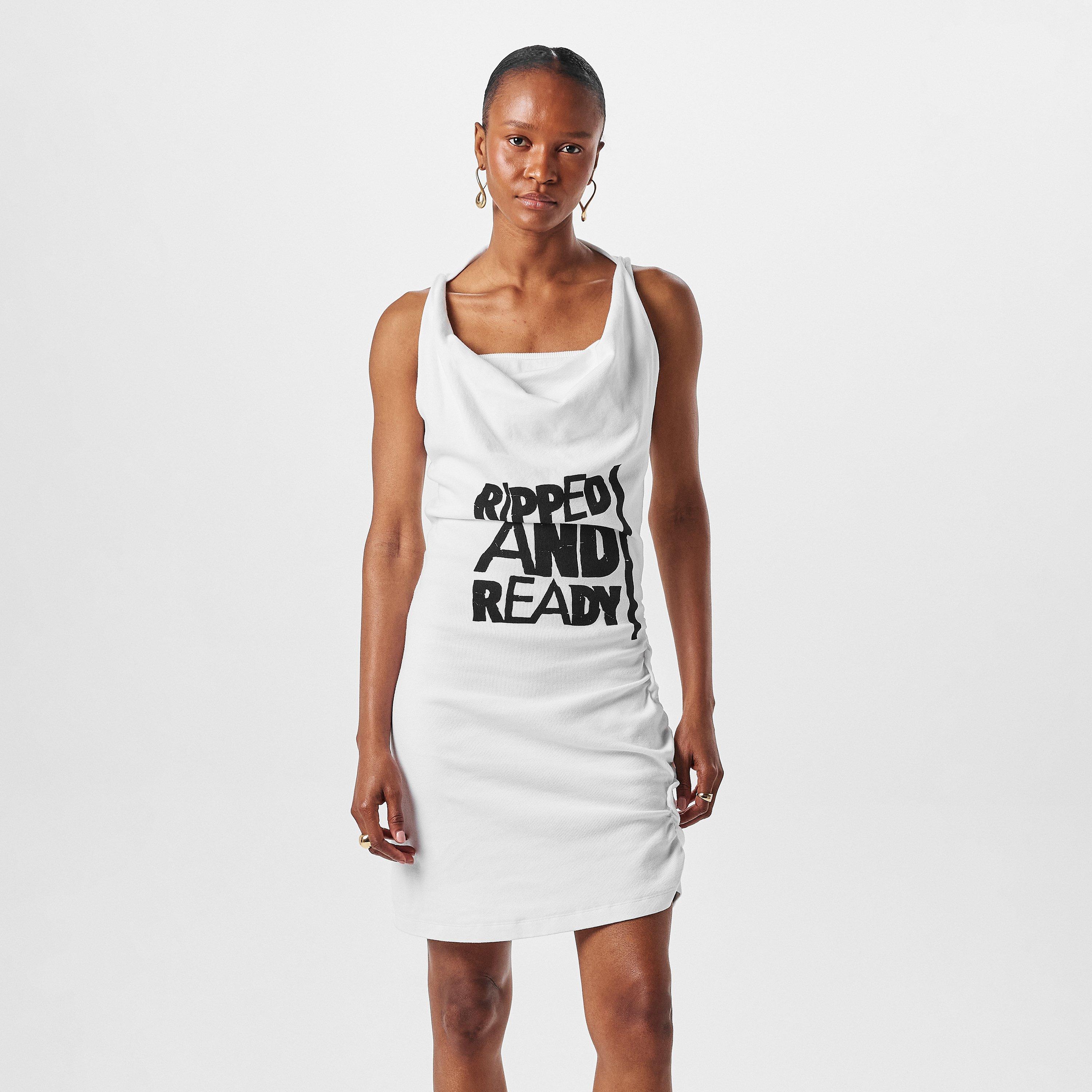 White - Vivienne Westwood - Women's Virginia Knitted Jumper Dress - 3