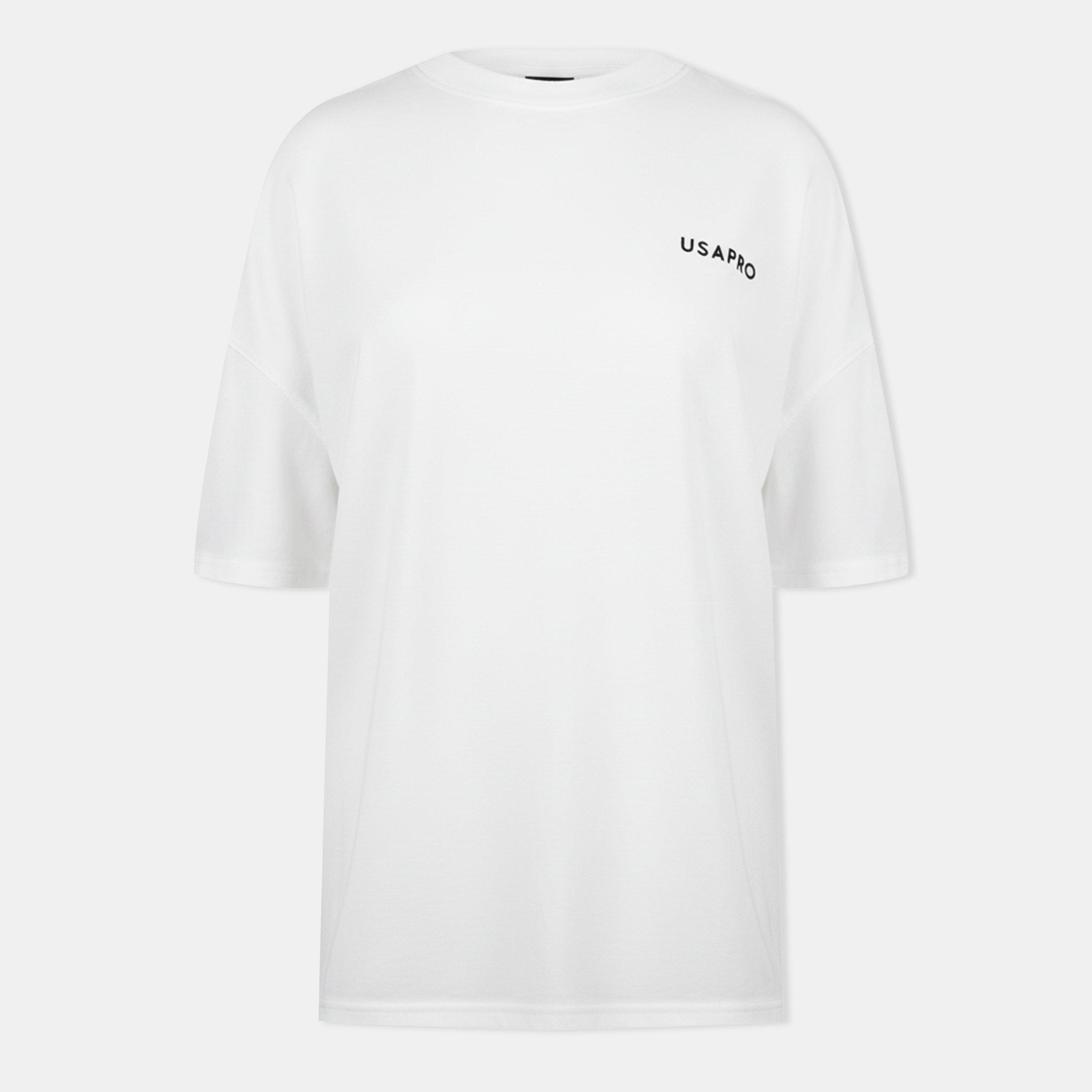 White - USA Pro - Women's Boyfriend Regular Fit T-Shirt - 1