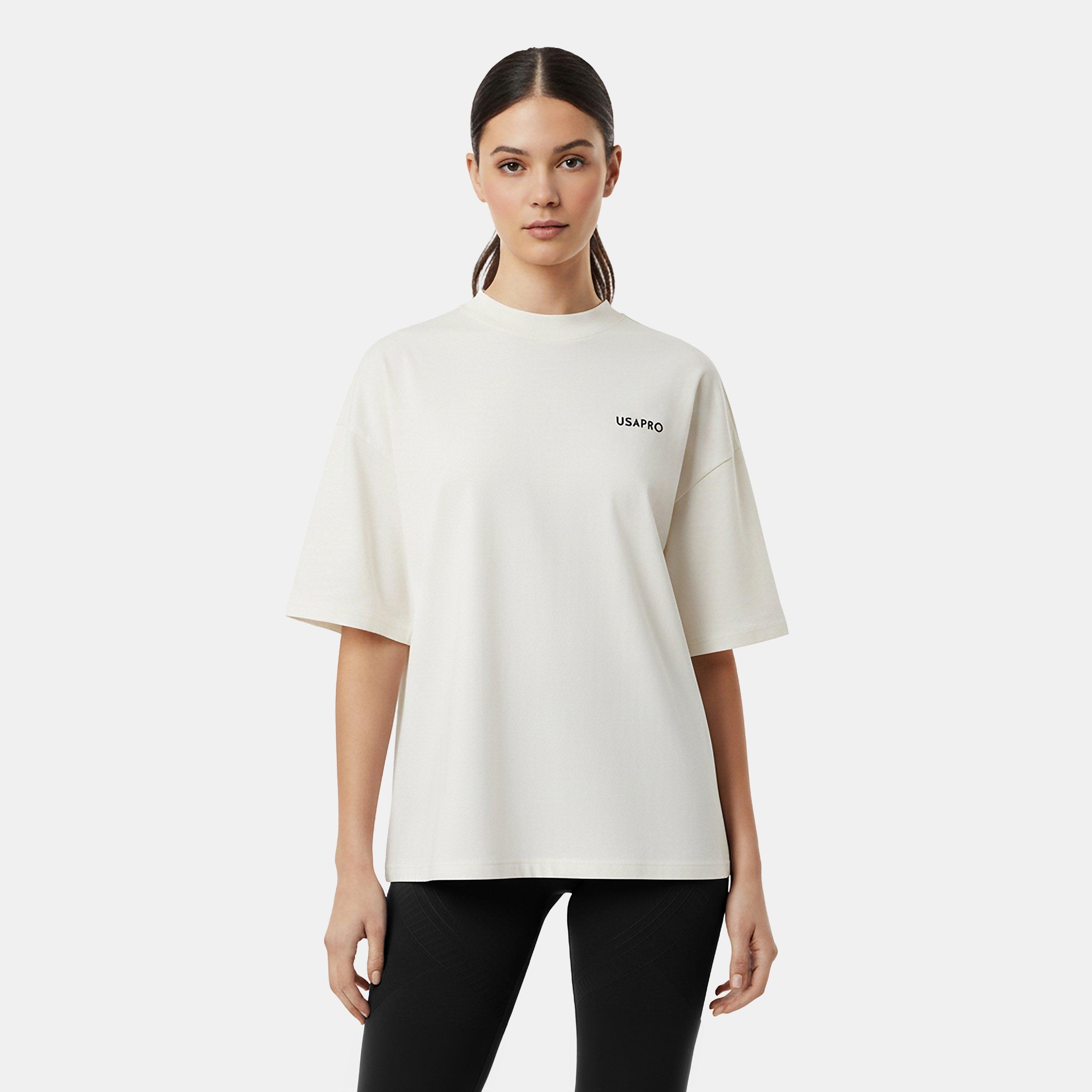 Wit - USA Pro - Boyfriend Regular Fit T-Shirt - 3