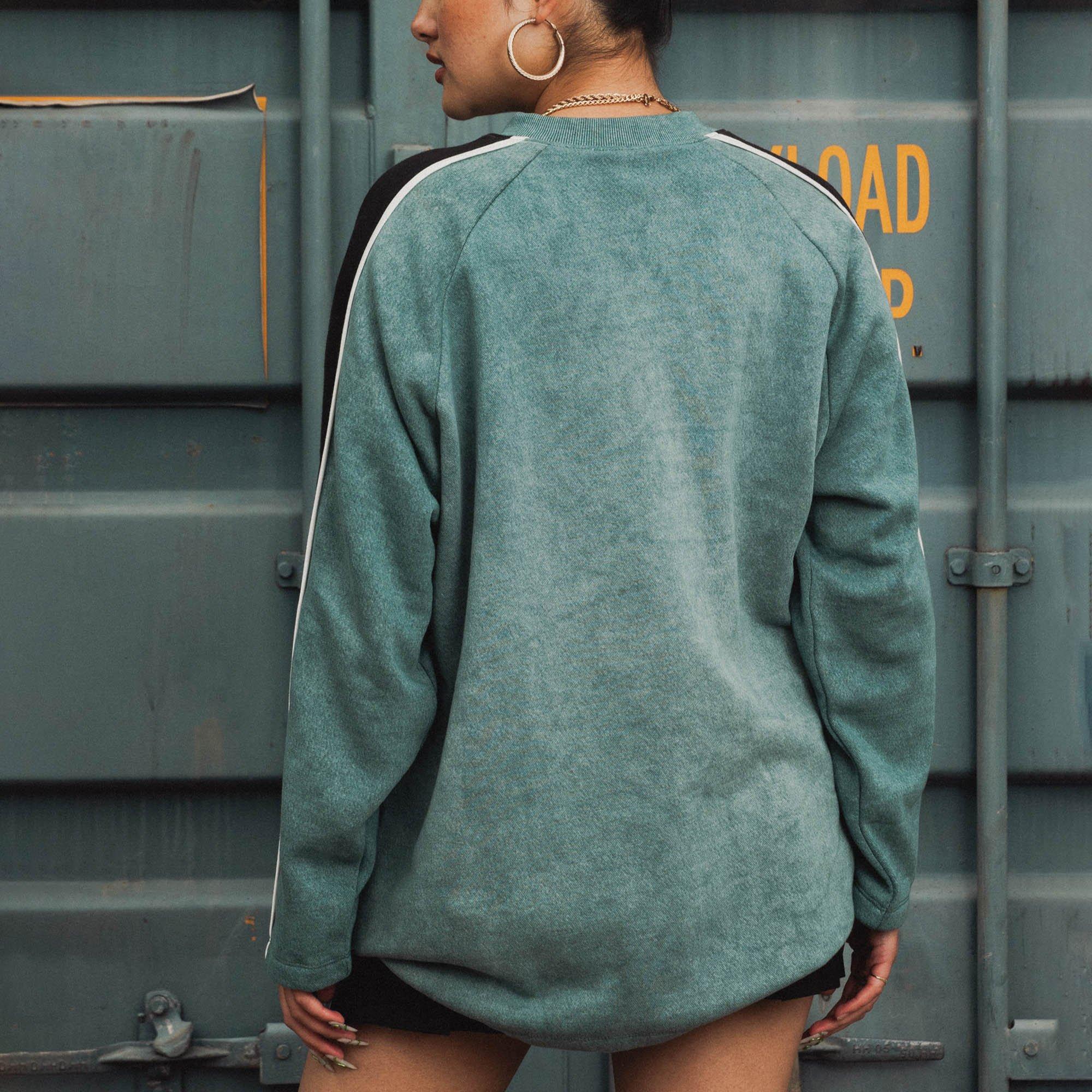 TEAL - Daisy Street - Daisy Street x Paul Frank Adults Long Sleeve Washed T Shirt - 2