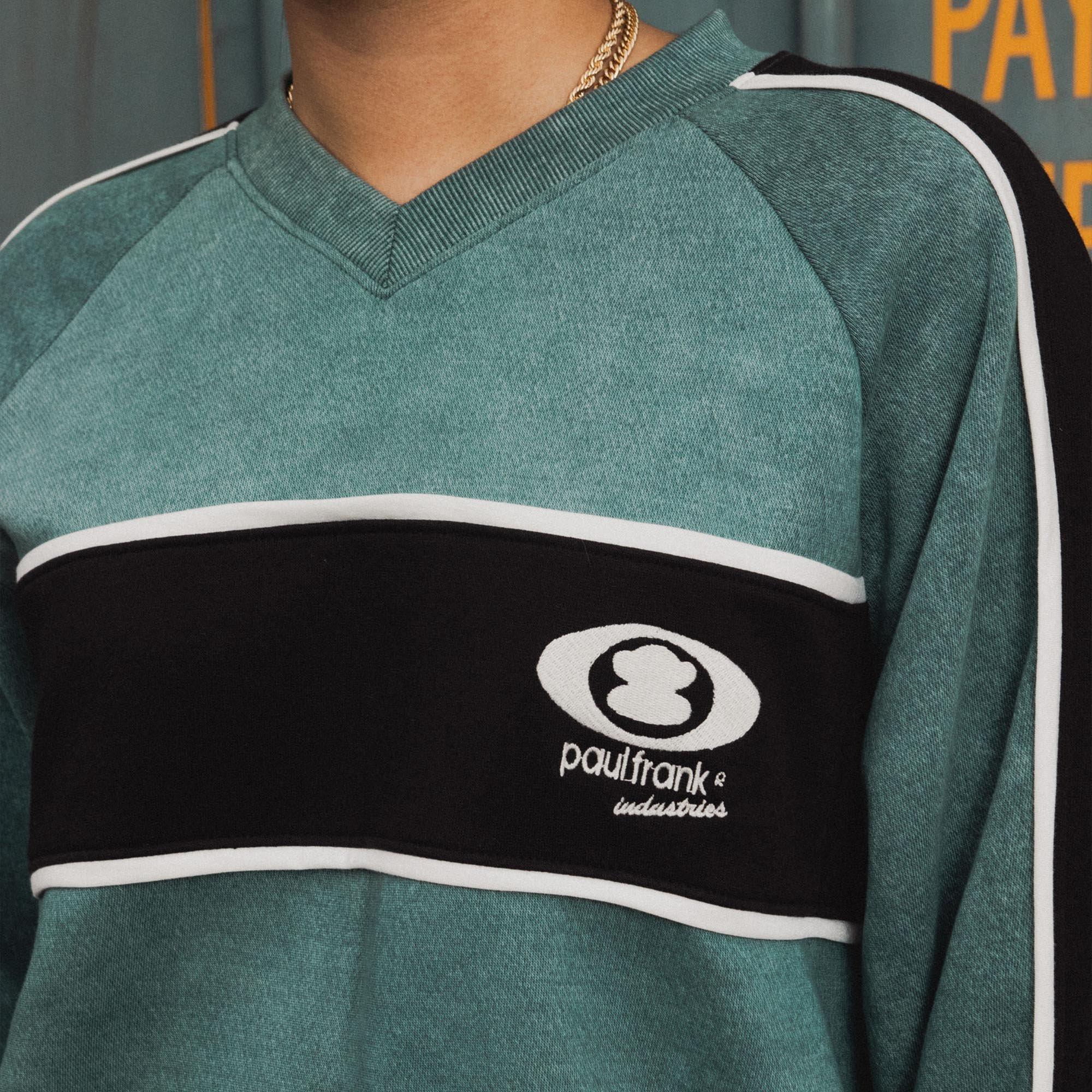 TEAL - Daisy Street - Daisy Street x Paul Frank Adults Long Sleeve Washed T Shirt - 3