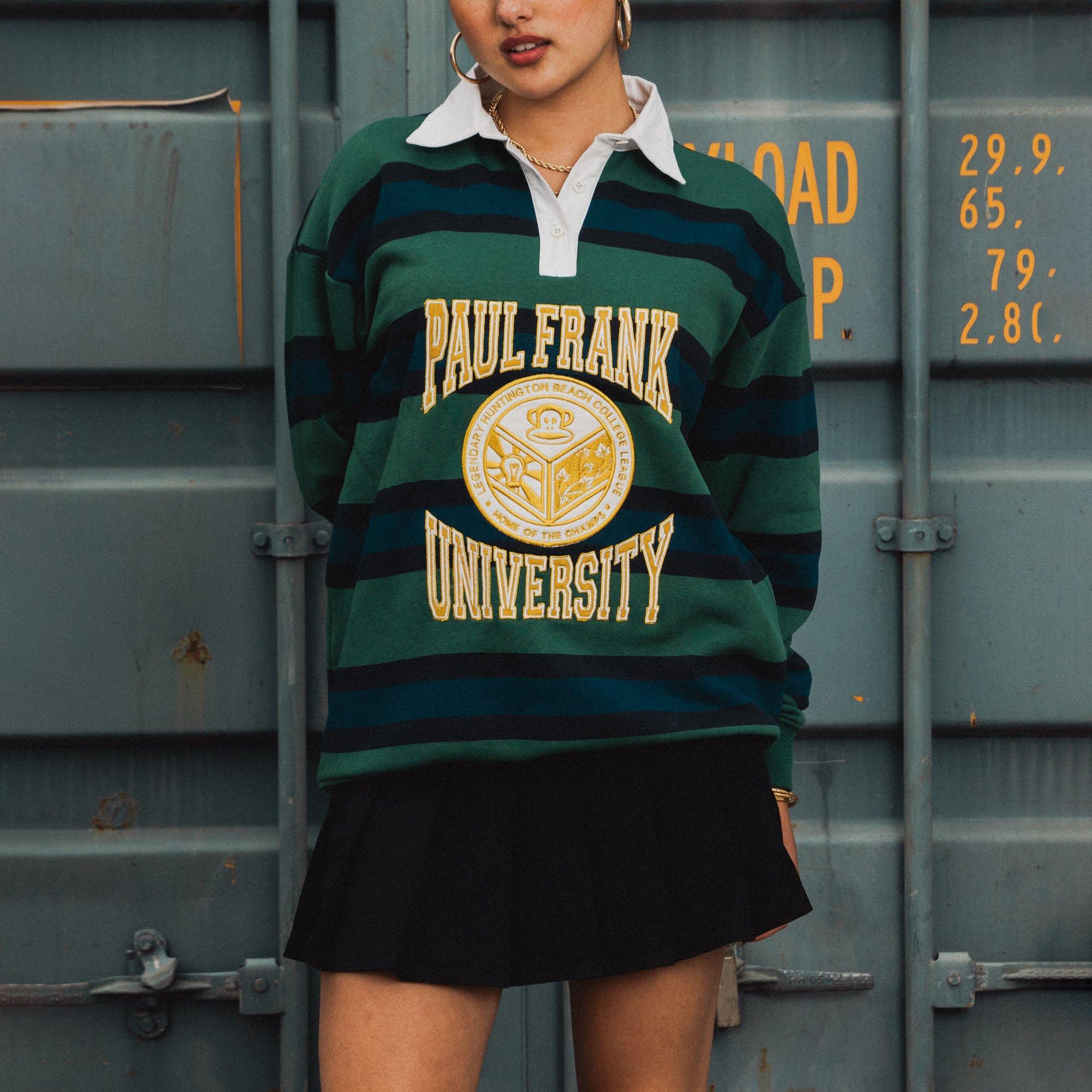 MULTI - Daisy Street - Daisy Street x Paul Frank Adults Varsity Rugby Top - 1