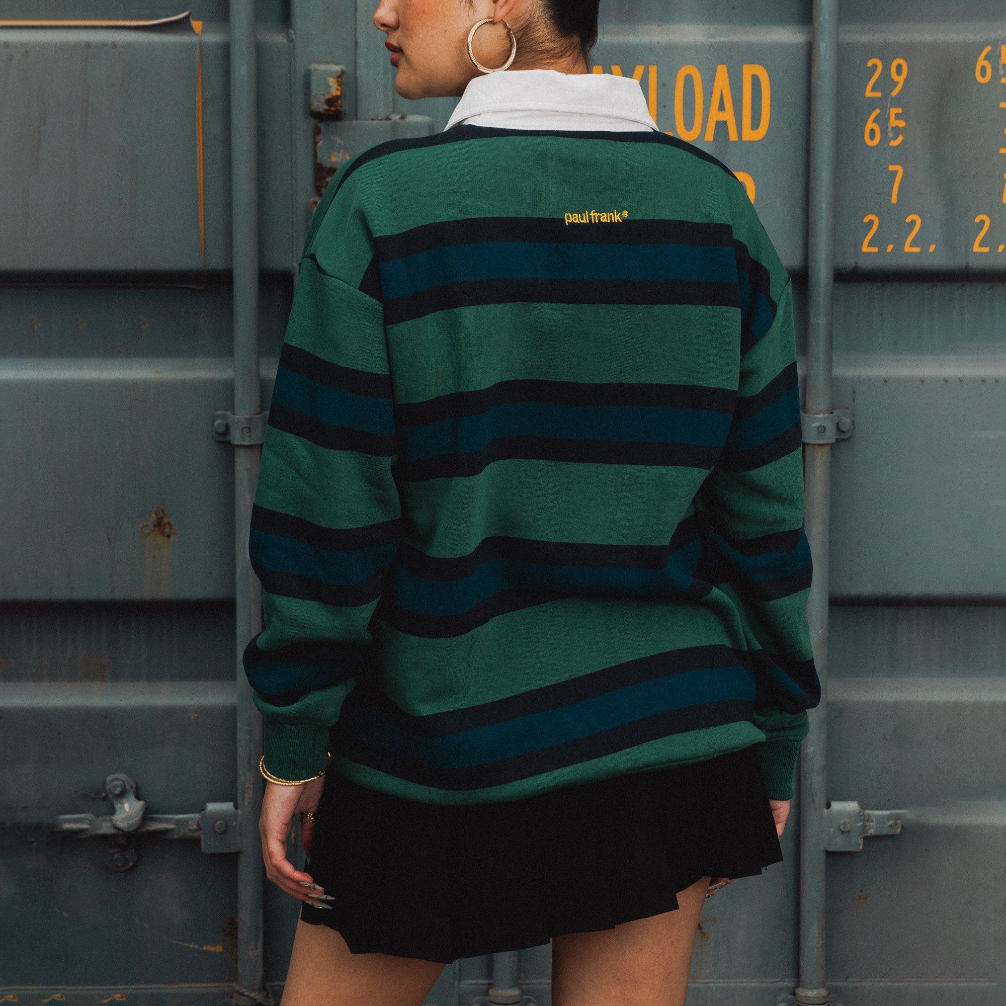 MULTI - Daisy Street - Daisy Street x Paul Frank Adults Varsity Rugby Top - 2