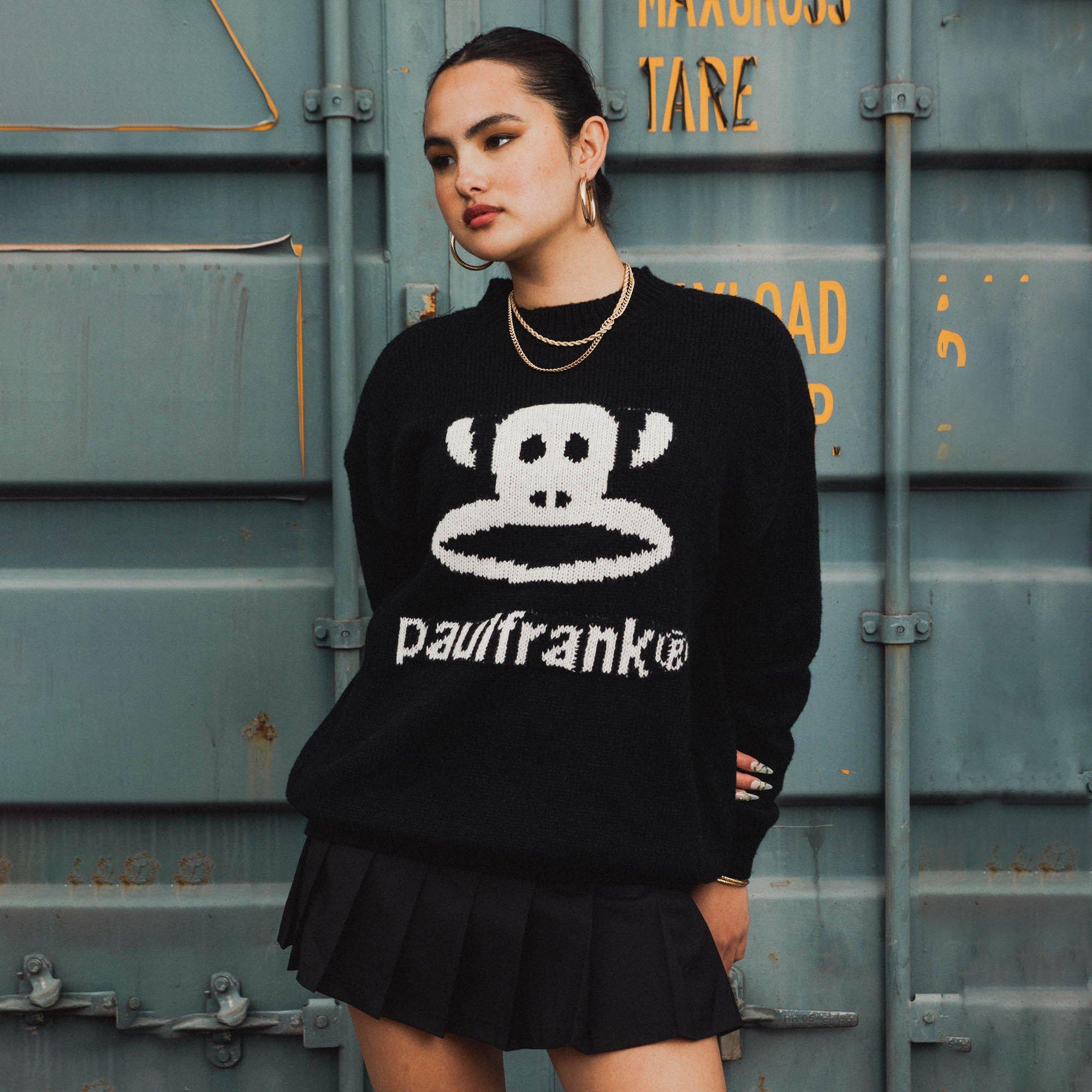 Daisy Street Daisy Street x Paul Frank Womens Oversized Intarsia