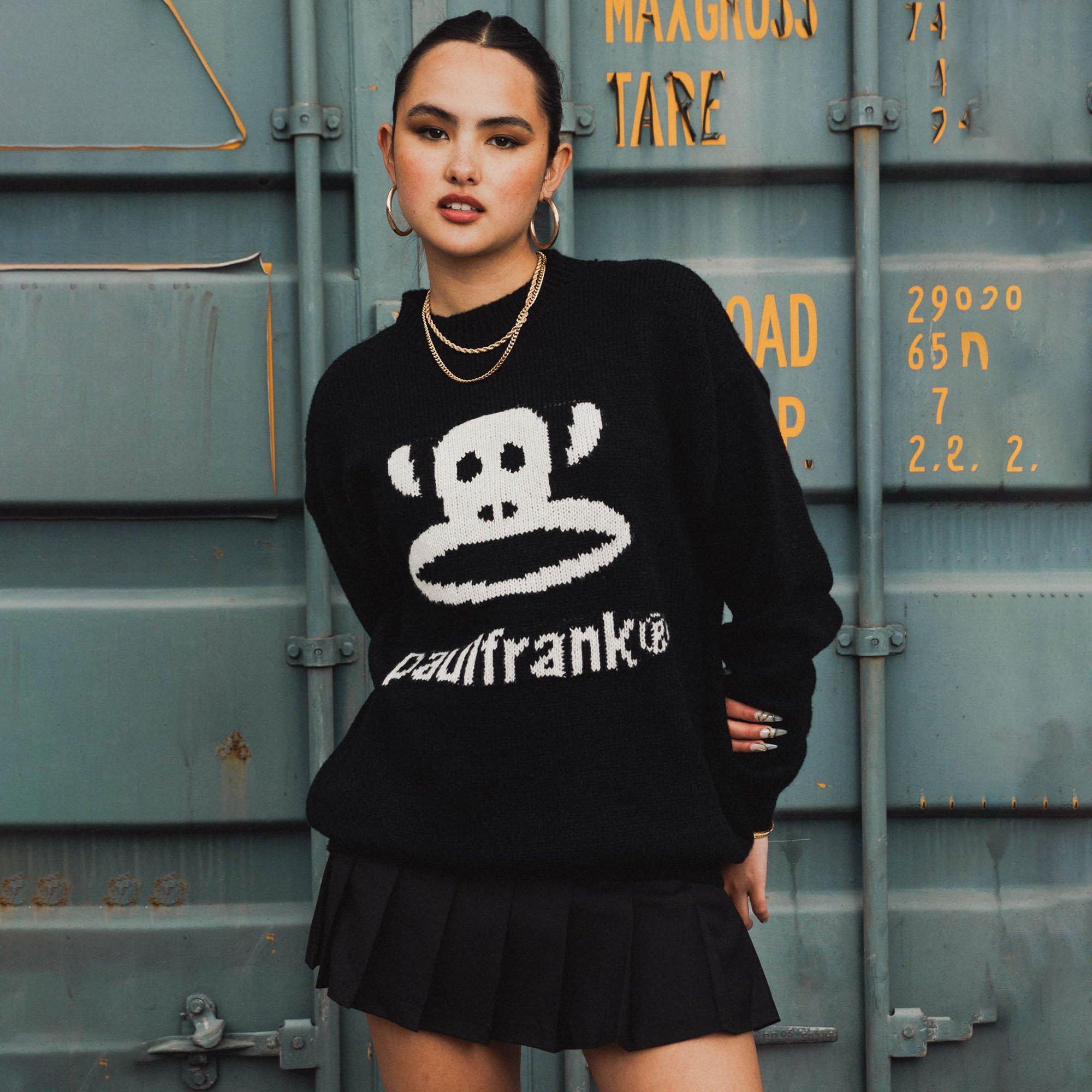 Daisy Street Daisy Street x Paul Frank Womens Oversized Intarsia