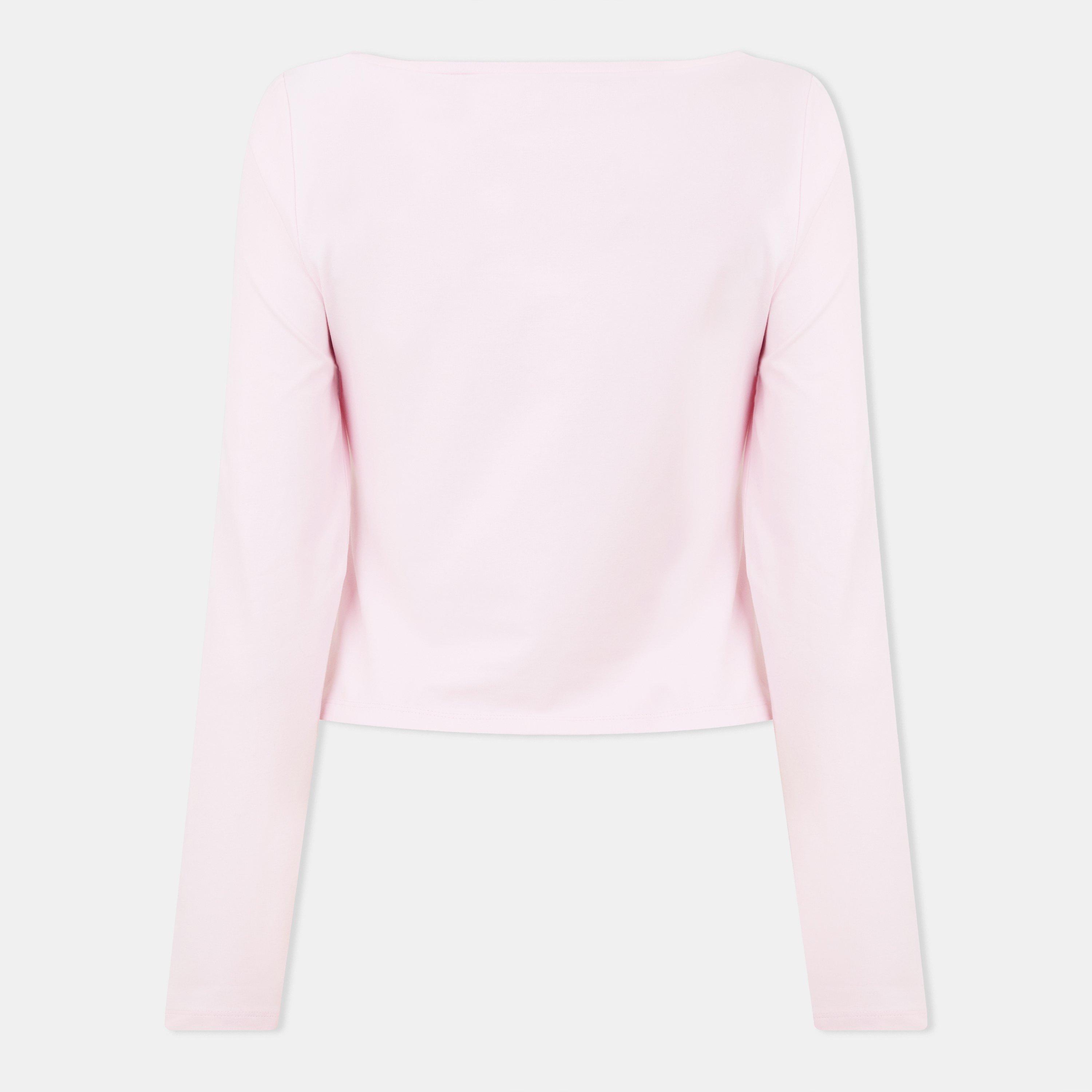 Lt/Pstl Pink - Hugo - Women's Cropped Crop Top - 2