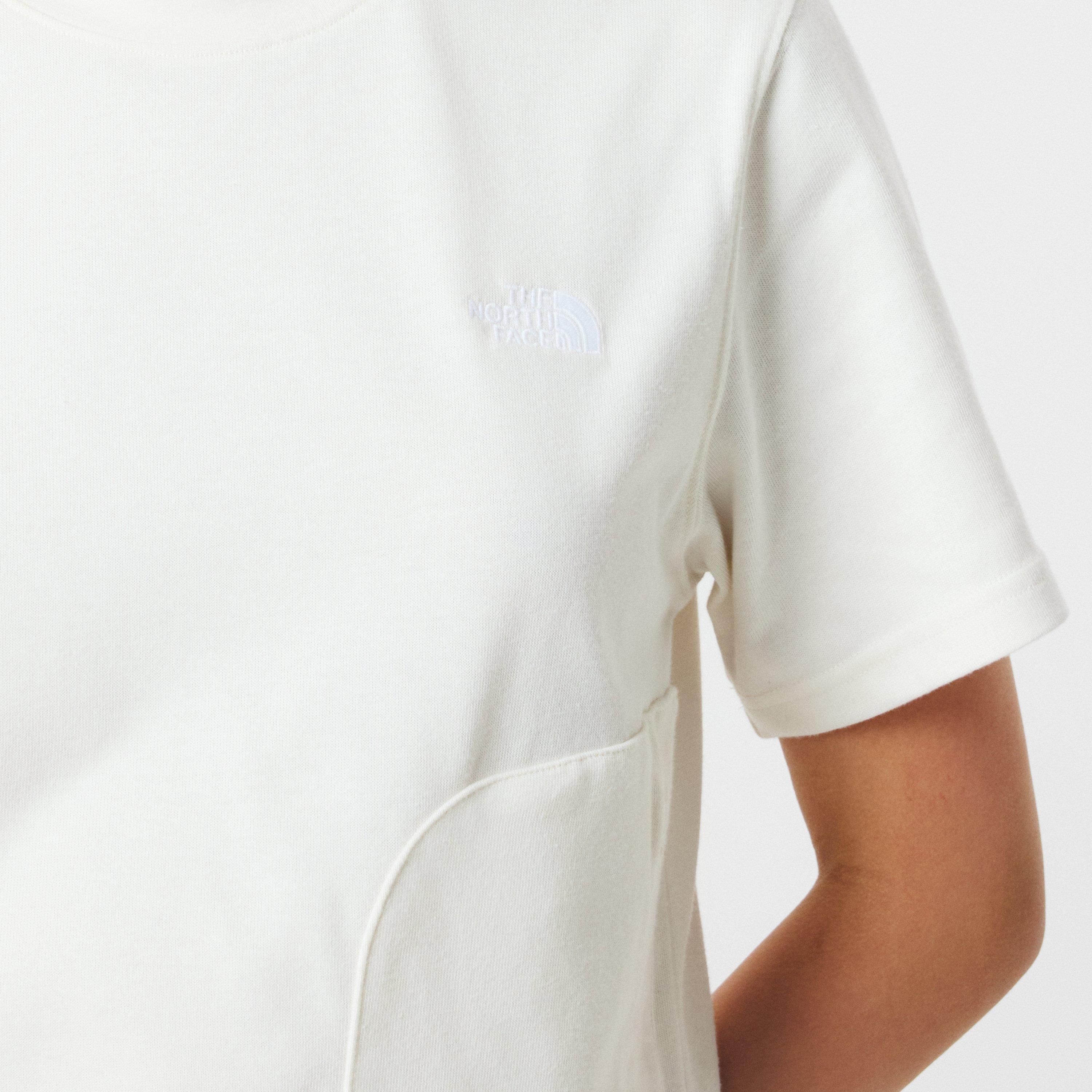 AP White Dune - The North Face - Women's Fabric Mix Short-Sleeve T-Shirt - 5