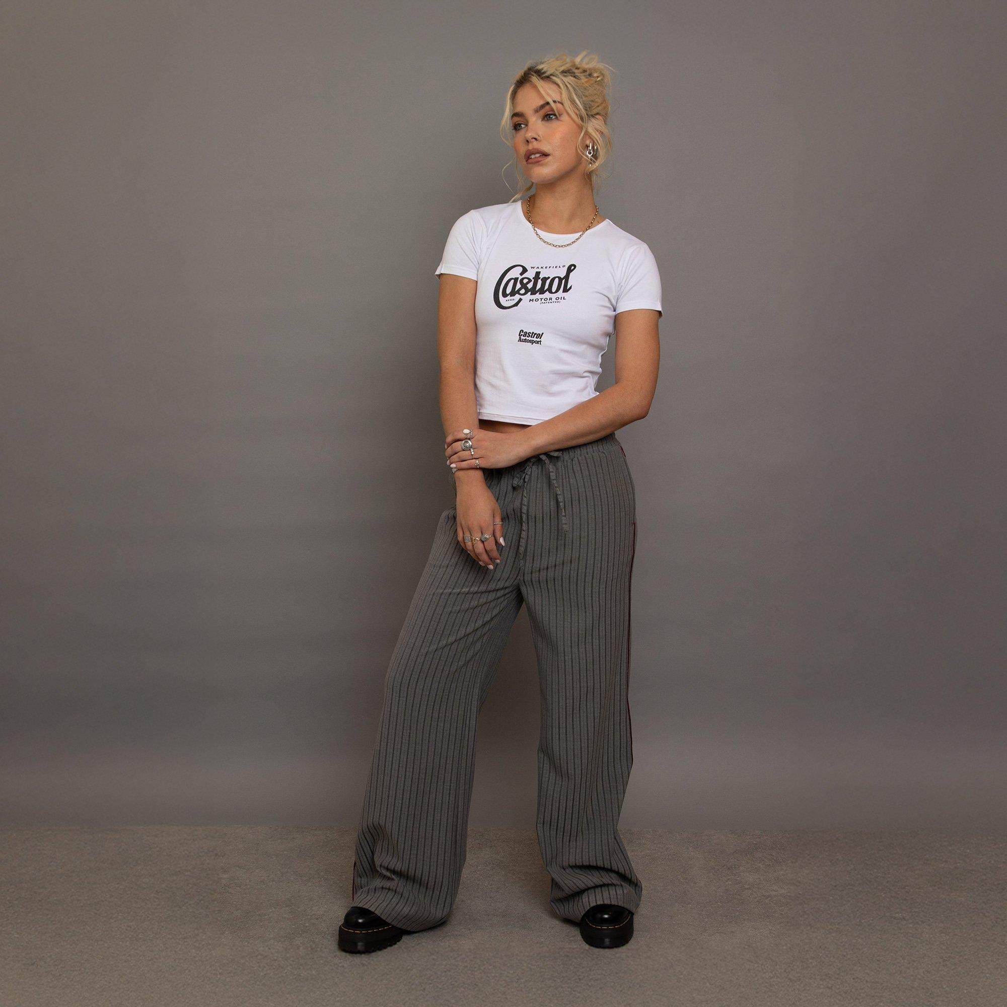 GREY - Daisy Street - Wide Leg Trousers - 4