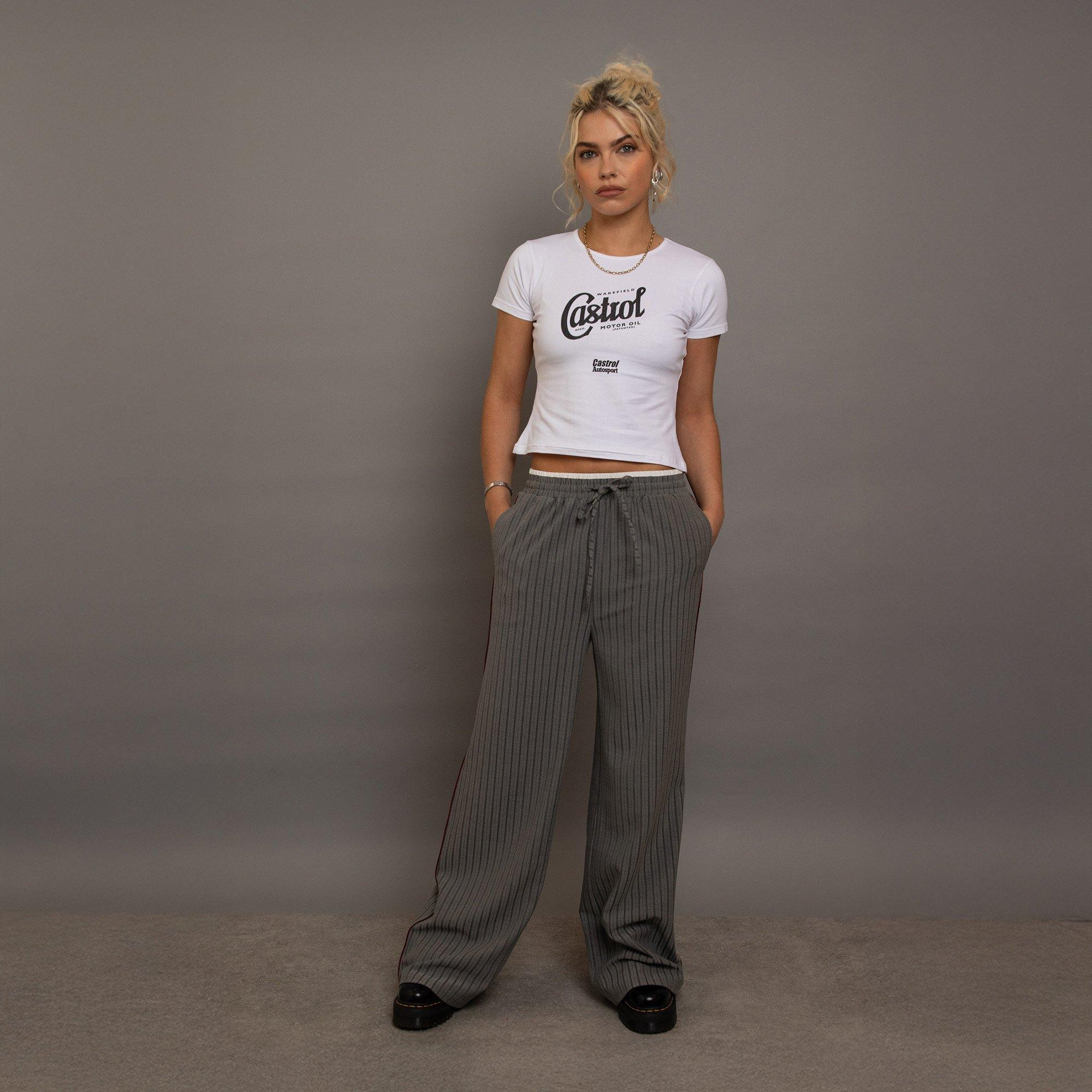 GREY - Daisy Street - Wide Leg Trousers - 6