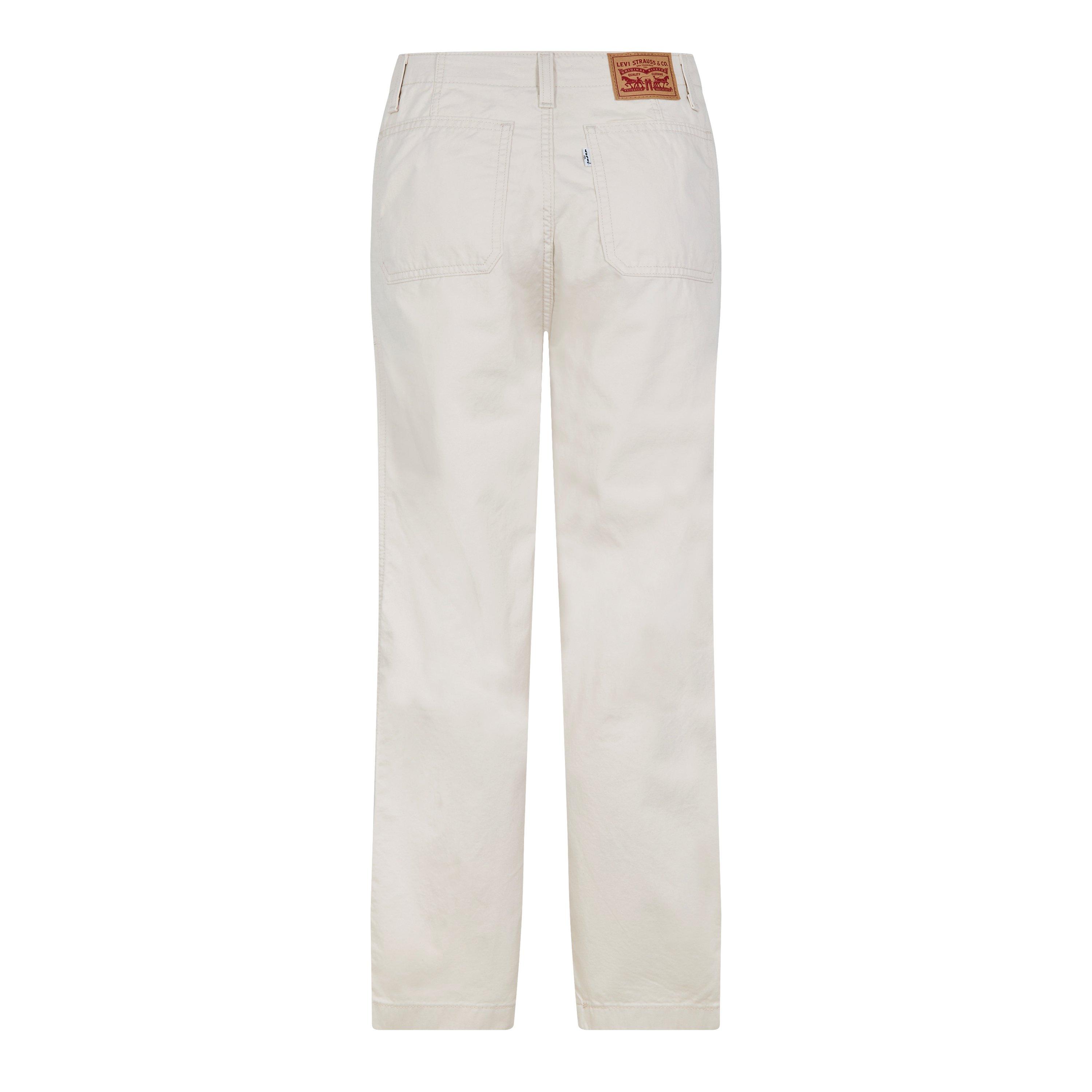 Whitecap Grå - Levis - Women's Baggy Utility Twill Cargo Trousers - 4