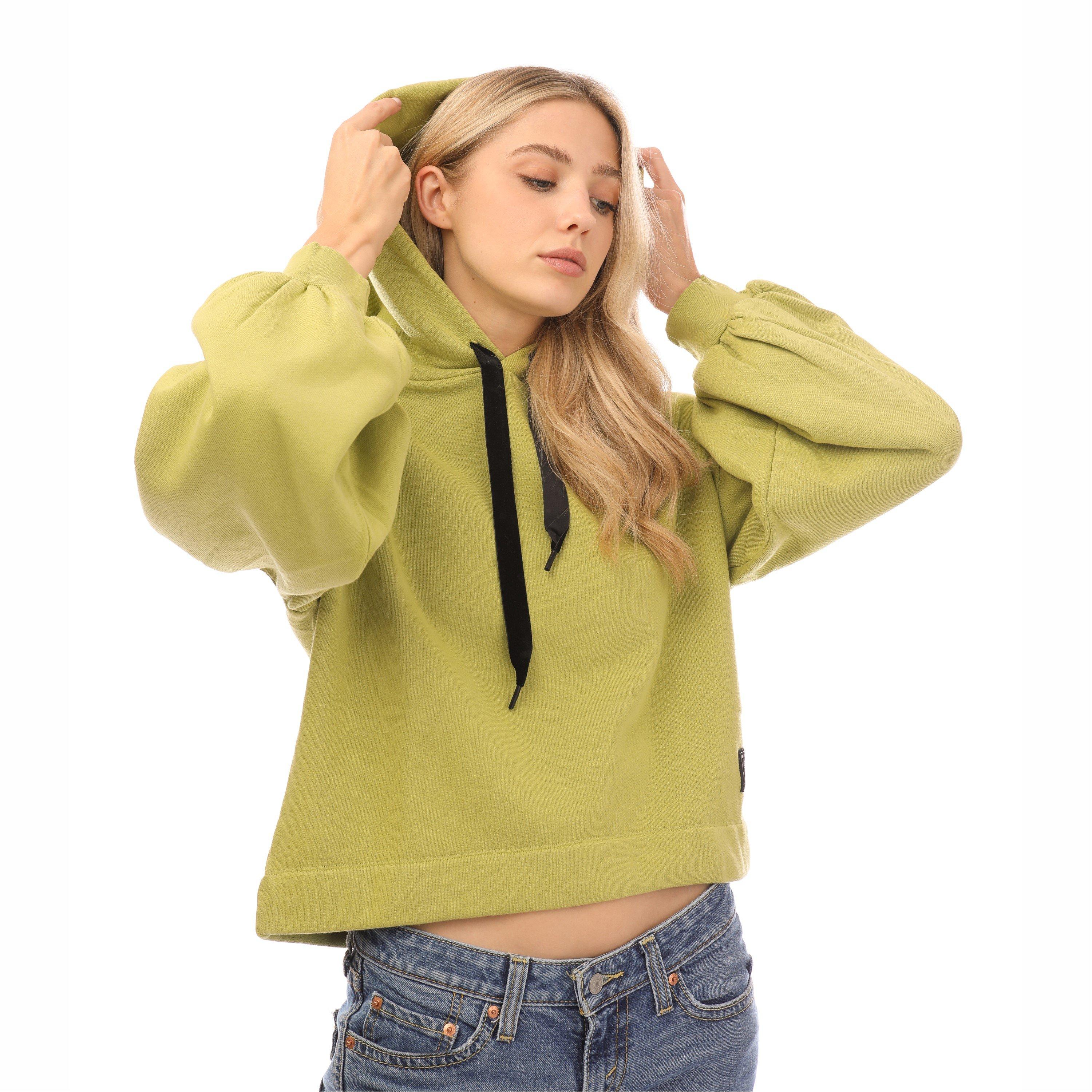 Mose - Levis - Women's Akane Ruched Moss Hoodie - 3