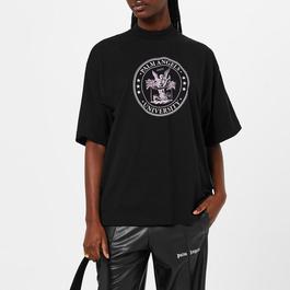 Palm Angels College Loose T Shirt