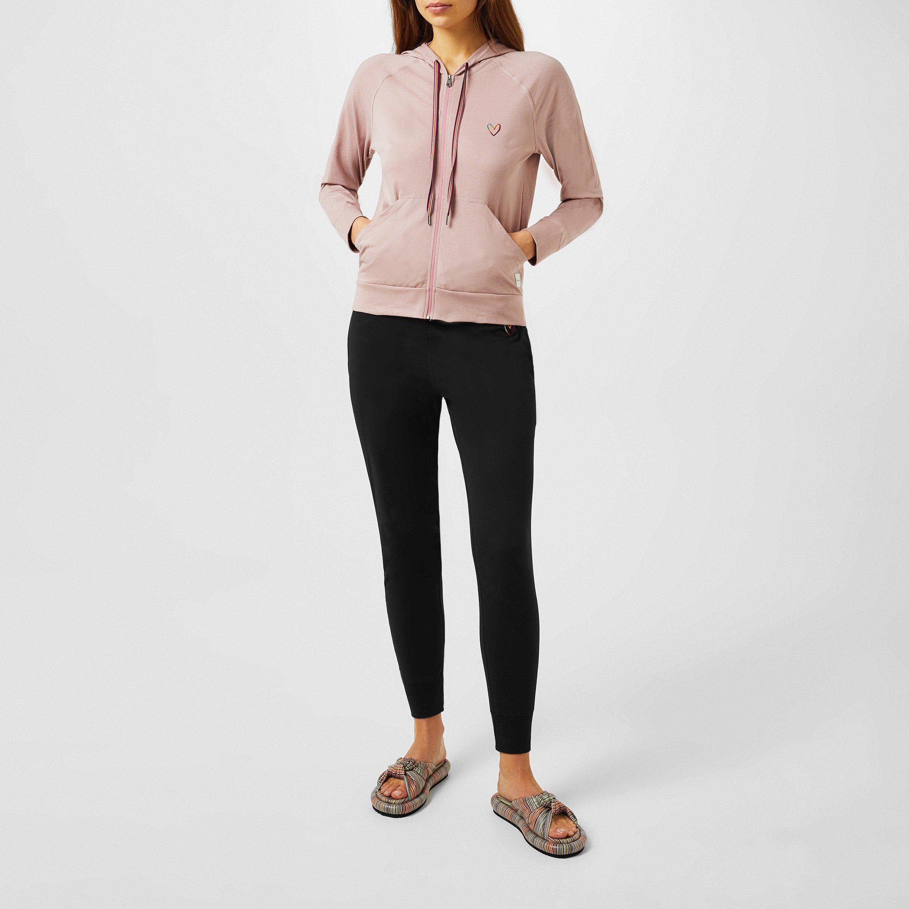 Pink 20 - Paul Smith - Swirl Jersey Zip Hoodie - 3