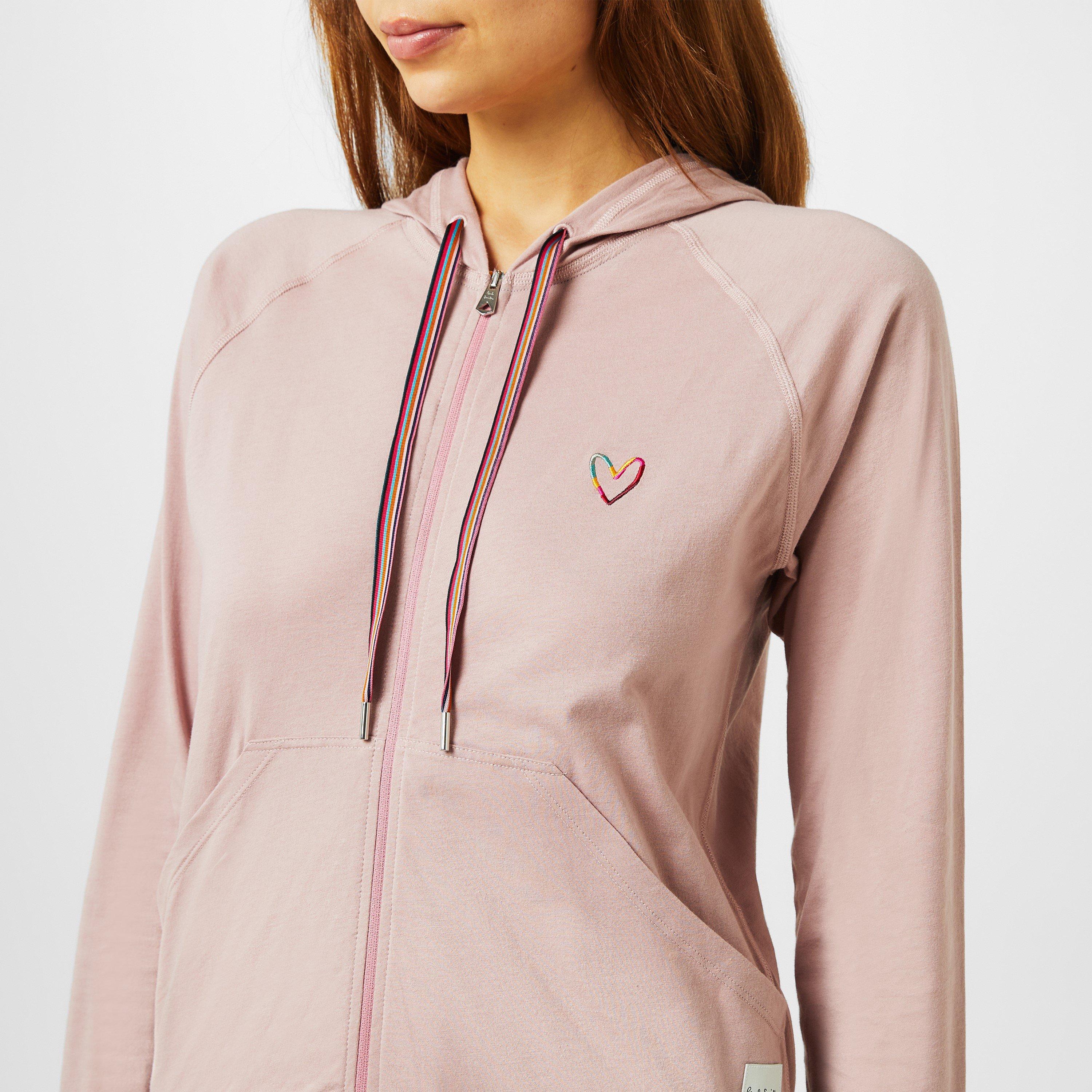 Pink 20 - Paul Smith - Swirl Jersey Zip Hoodie - 4