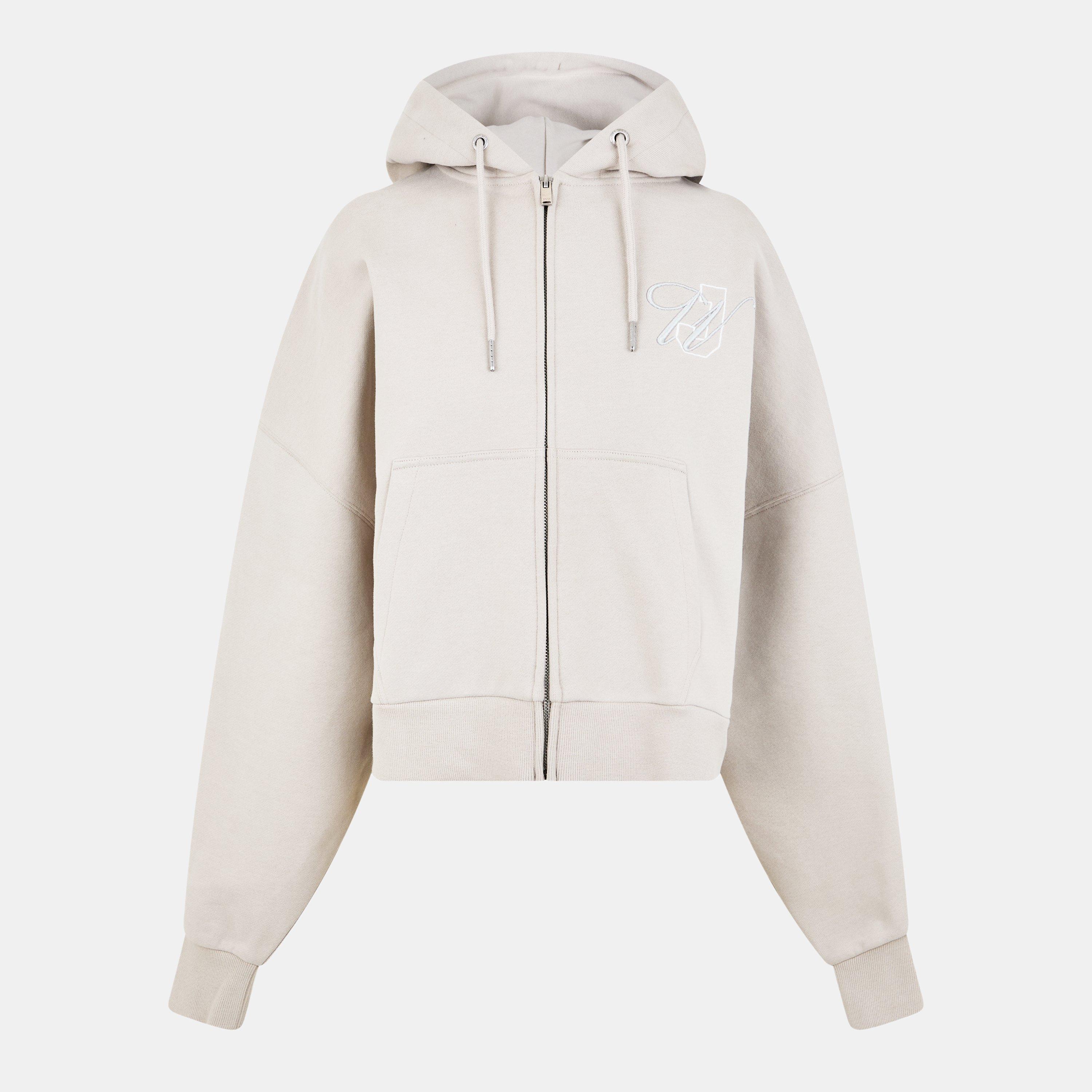 Jack Wills Women's JW Emblem Zip Hoodie | Jack Wills UK
