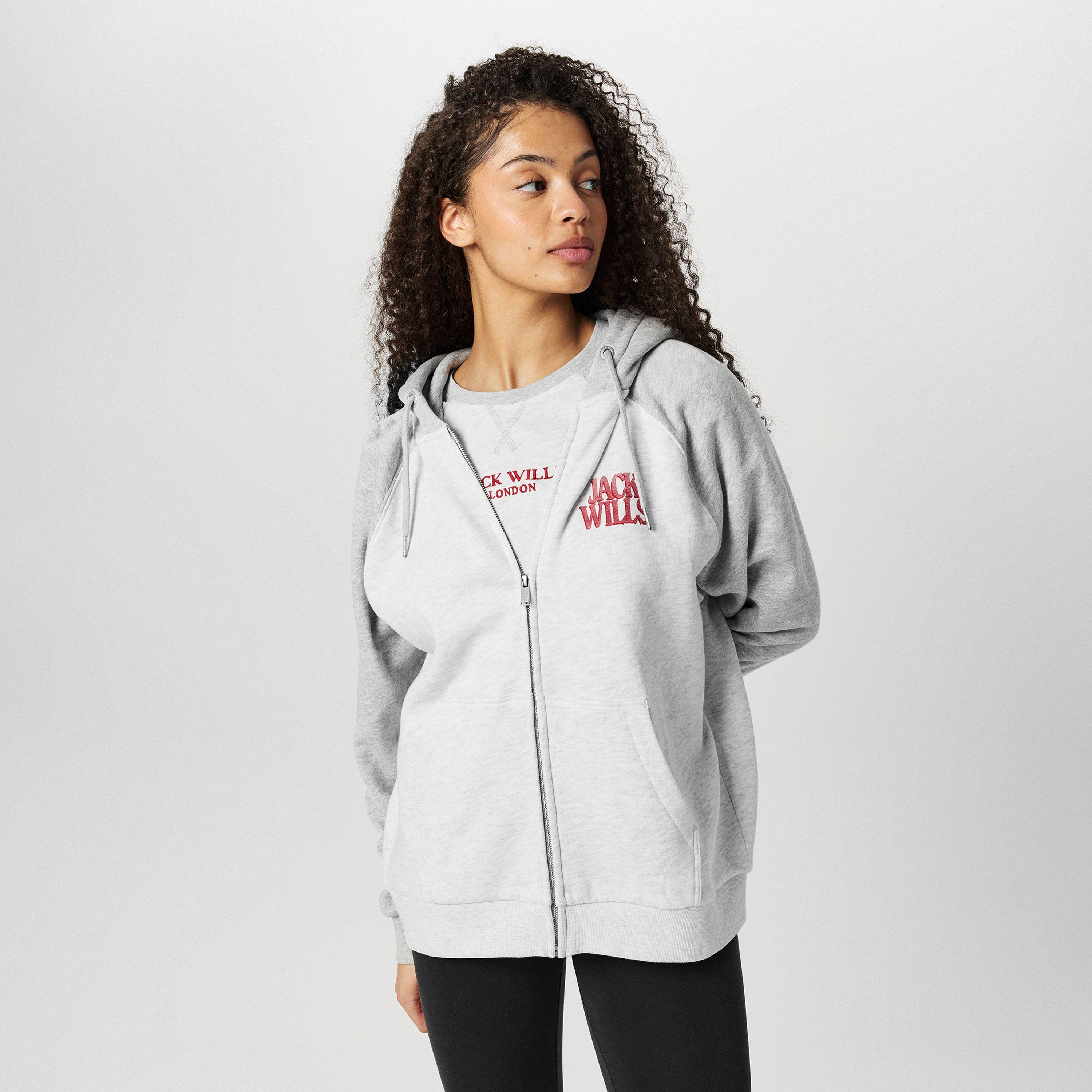 Heather claro - Jack Wills - Contrast Zip Hoodie - 3