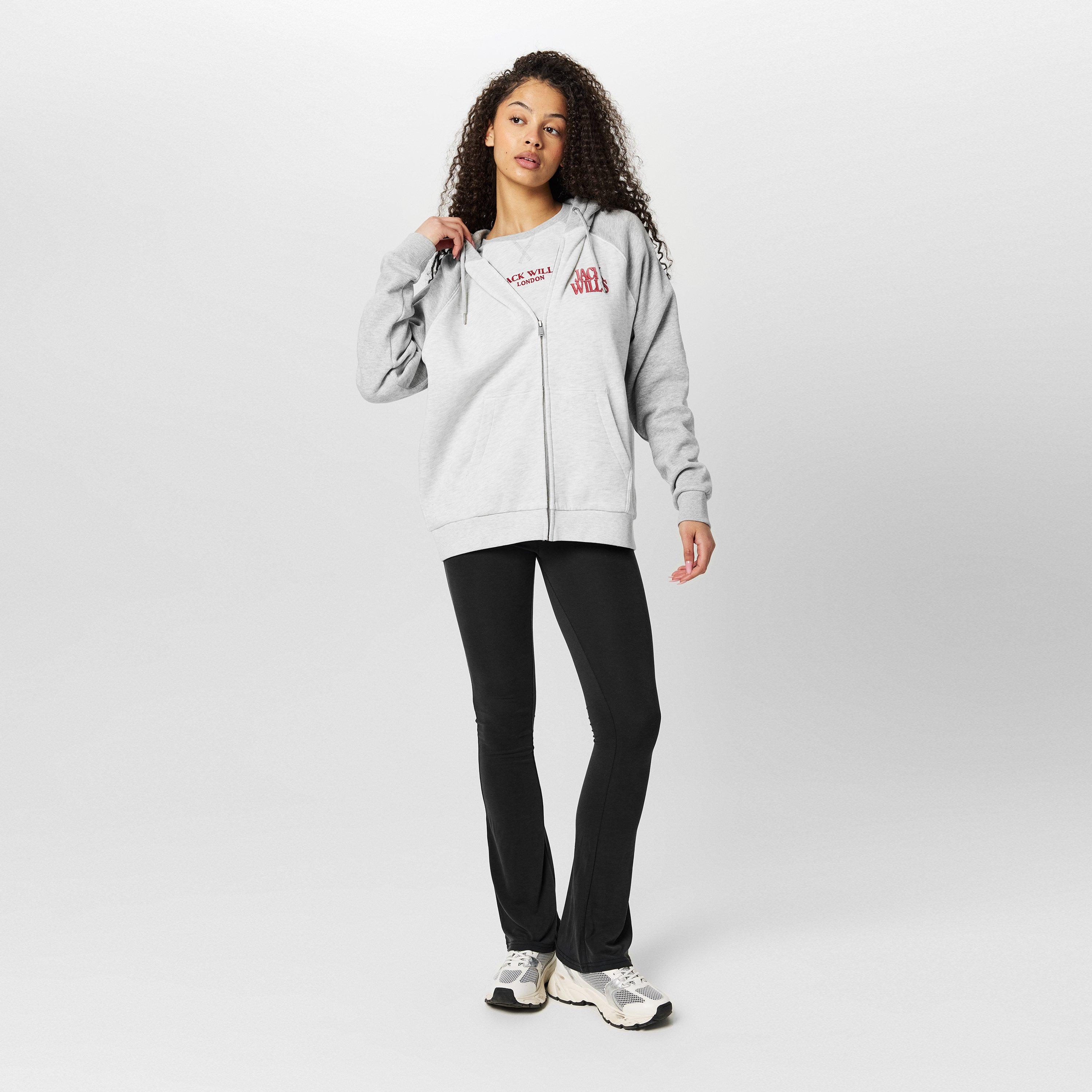 Heather claro - Jack Wills - Contrast Zip Hoodie - 6