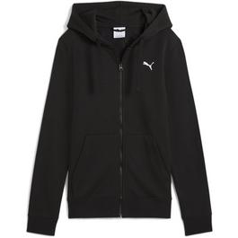 Puma Single Cat Full Zip Hoodie Womens