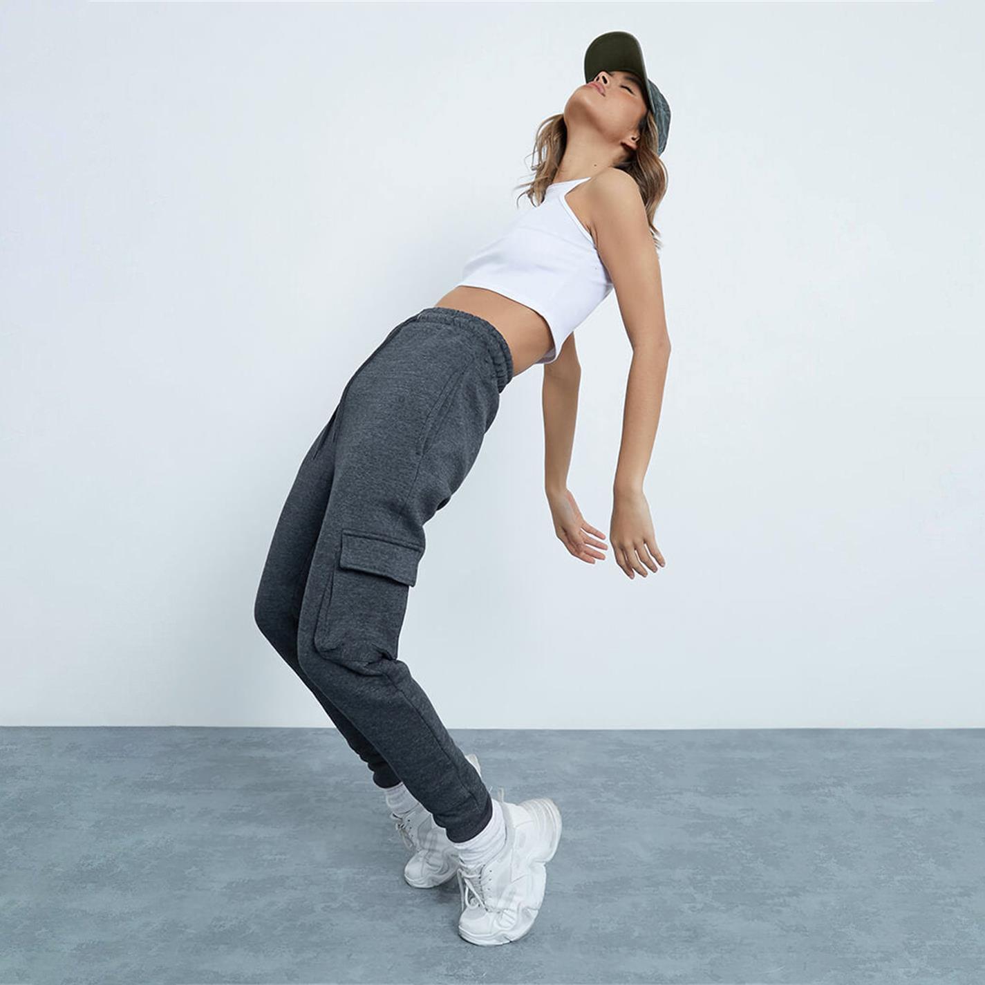 Grey - I Saw It First - ISAWITFIRST Utility Joggers - 3