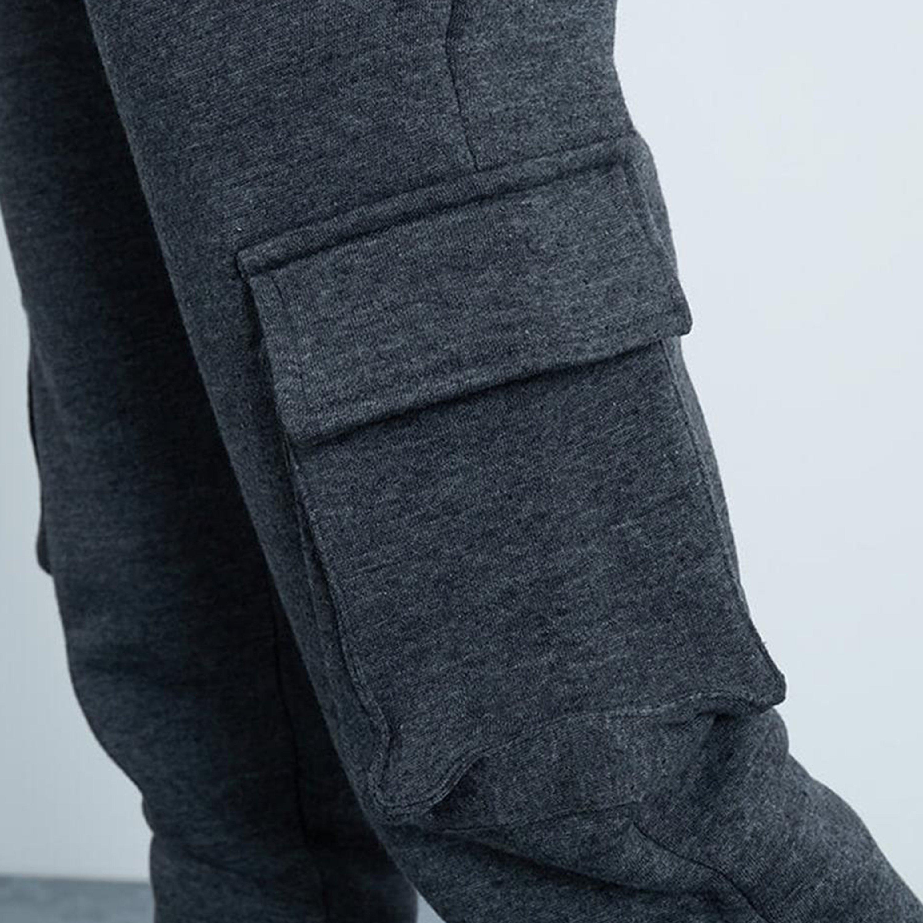Grey - I Saw It First - ISAWITFIRST Utility Joggers - 5