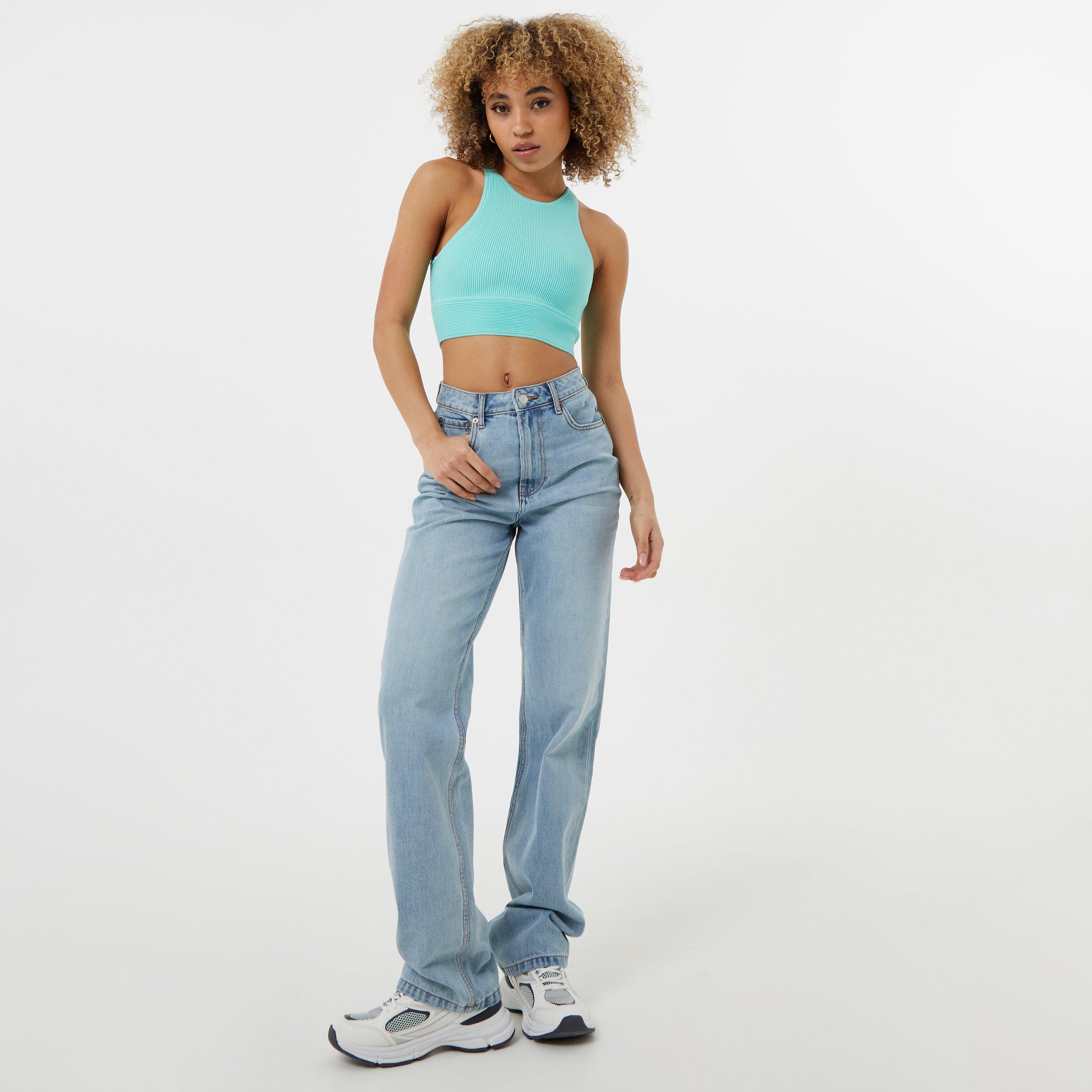 Menthe - Jack Wills - Ribbed High Neck Top - 4