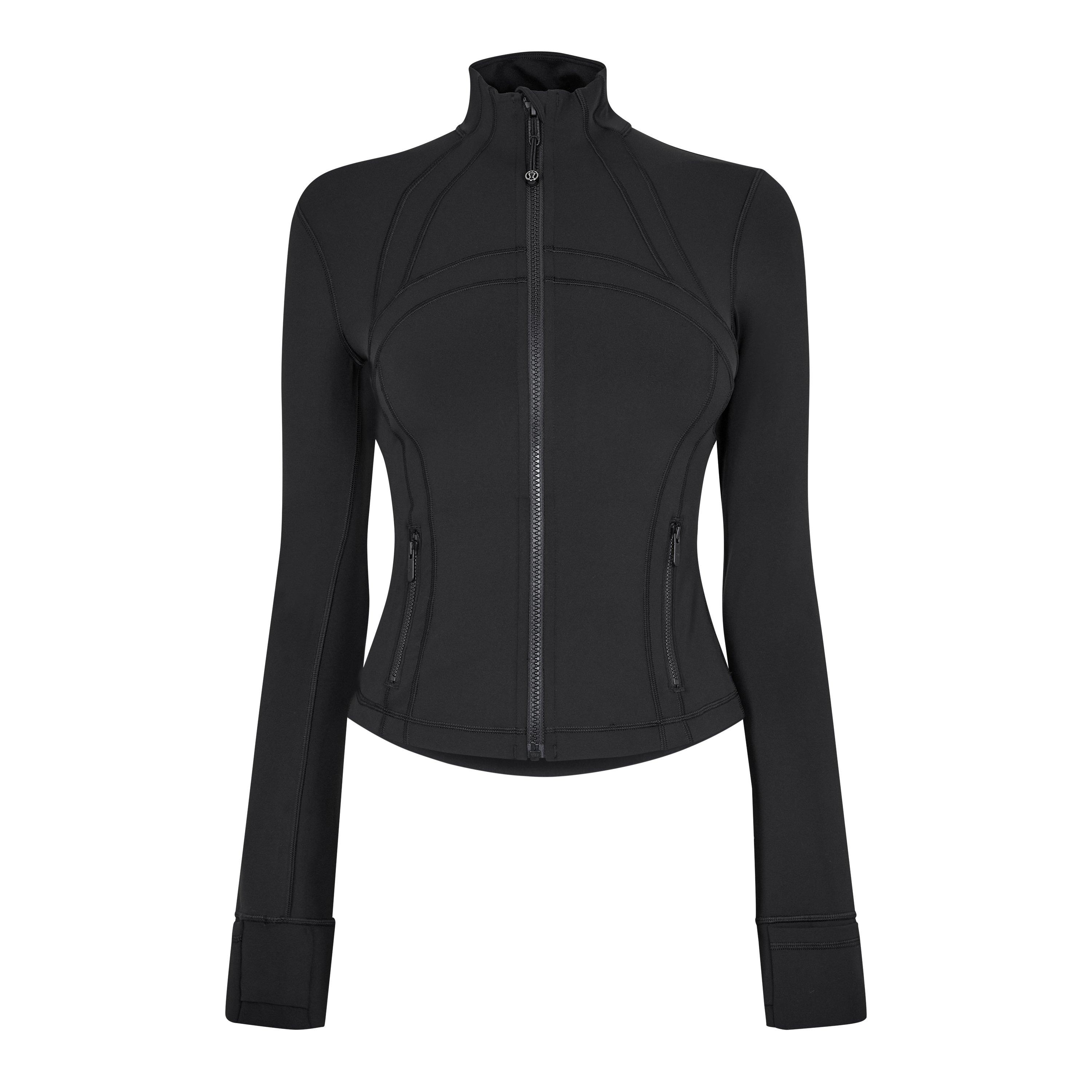 Black - Lululemon - Women'S Nulu Nylon Defined Cropped Jacket - 7