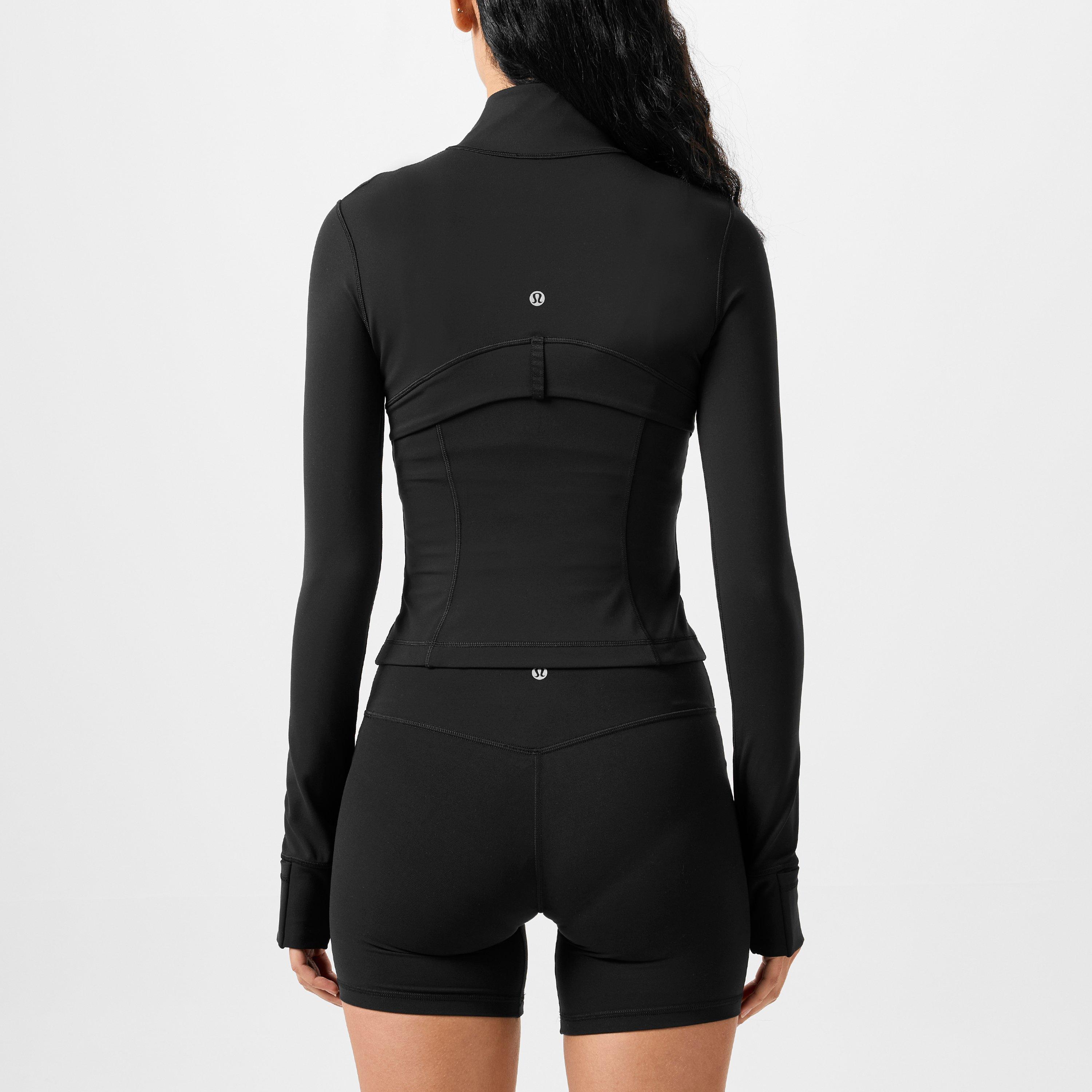 Black - Lululemon - Women'S Nulu Nylon Defined Cropped Jacket - 4