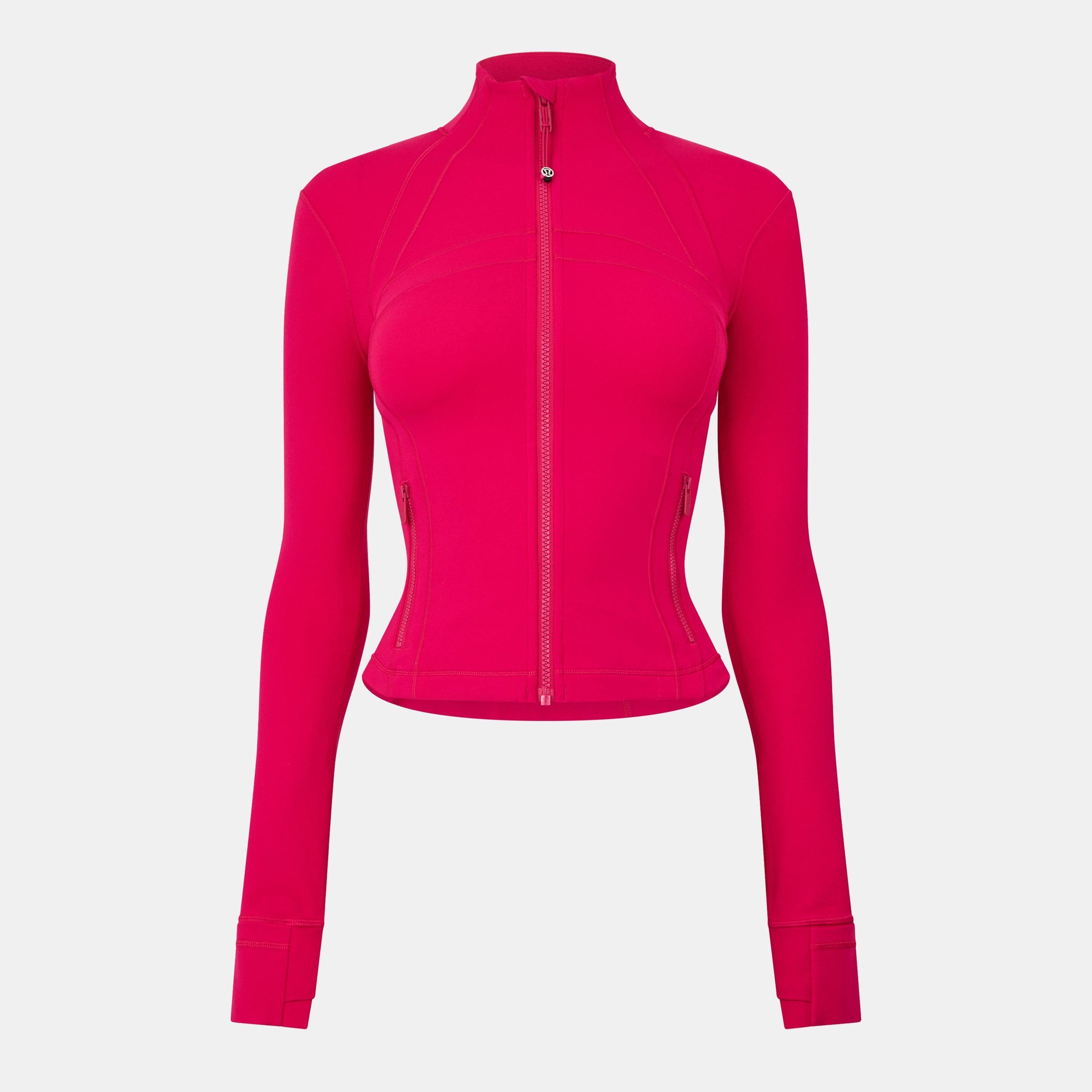 Calypso Pink - Lululemon - Women'S Nulu Nylon Defined Cropped Jacket - 1