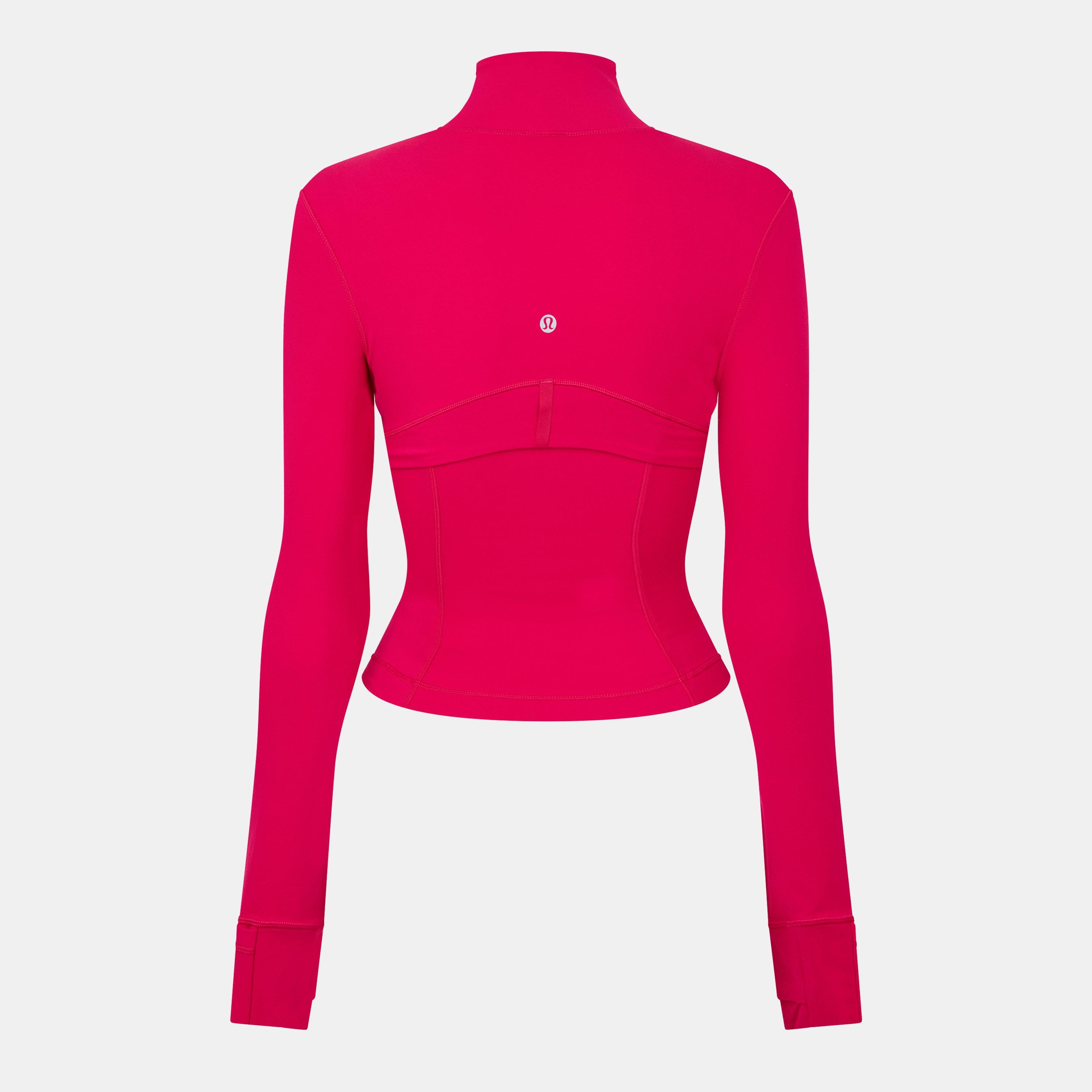 Calypso Pink - Lululemon - Women'S Nulu Nylon Defined Cropped Jacket - 2
