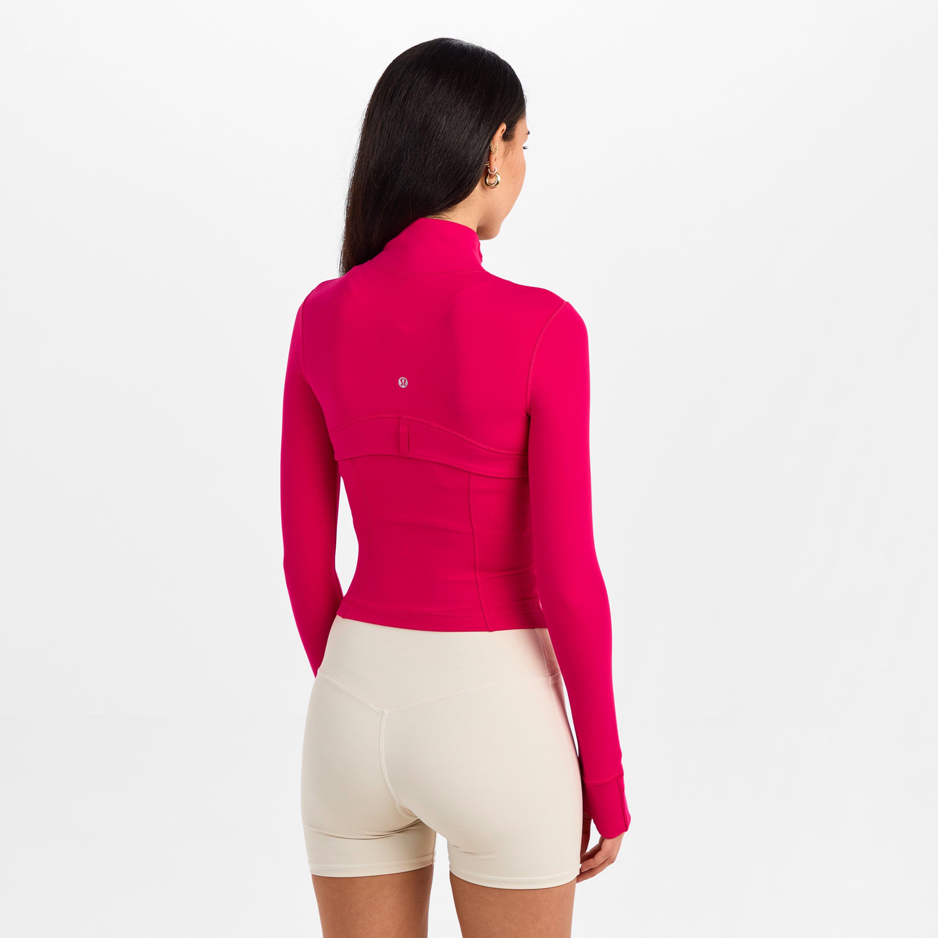 Calypso Pink - Lululemon - Women'S Nulu Nylon Defined Cropped Jacket - 4