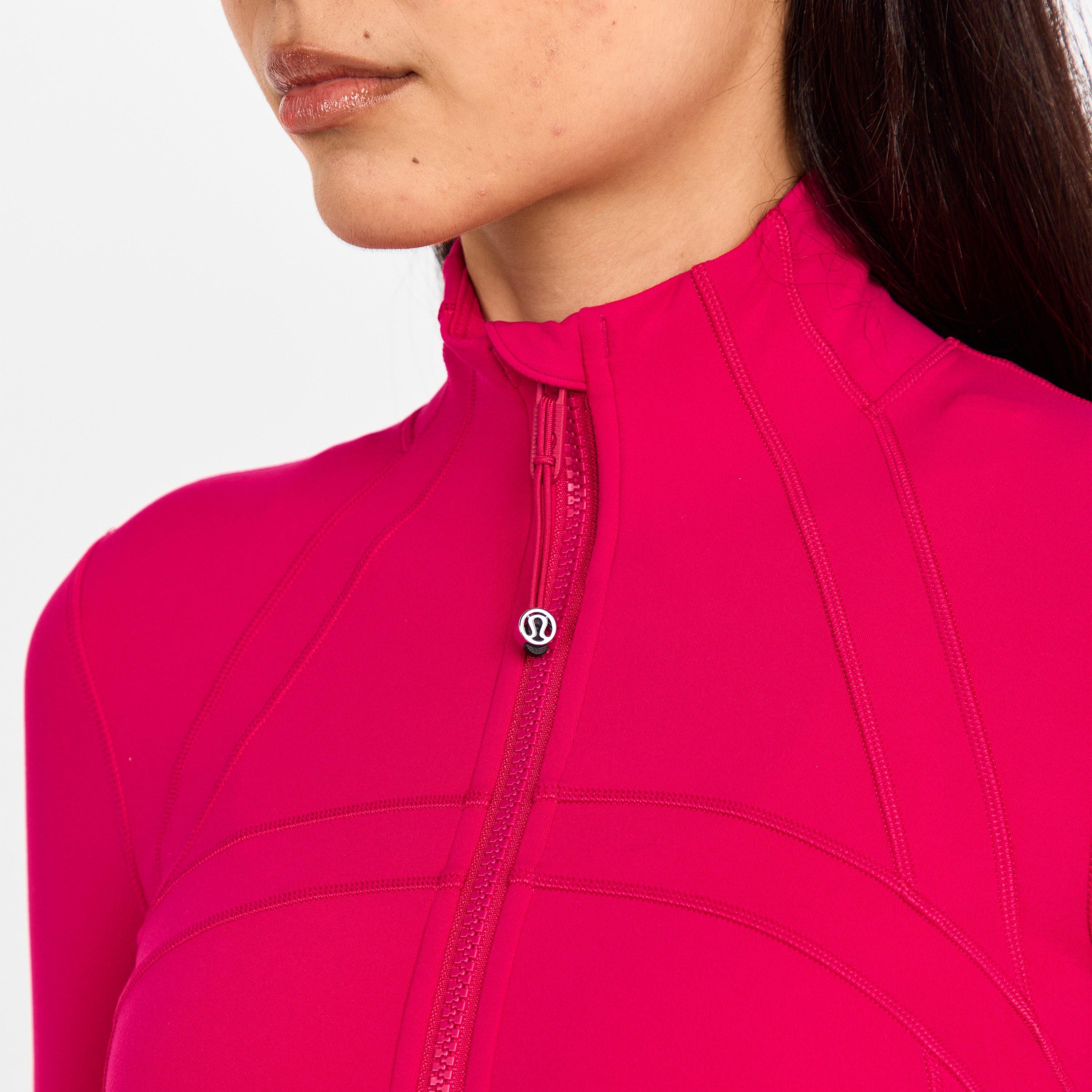 Calypso Pink - Lululemon - Women'S Nulu Nylon Defined Cropped Jacket - 5