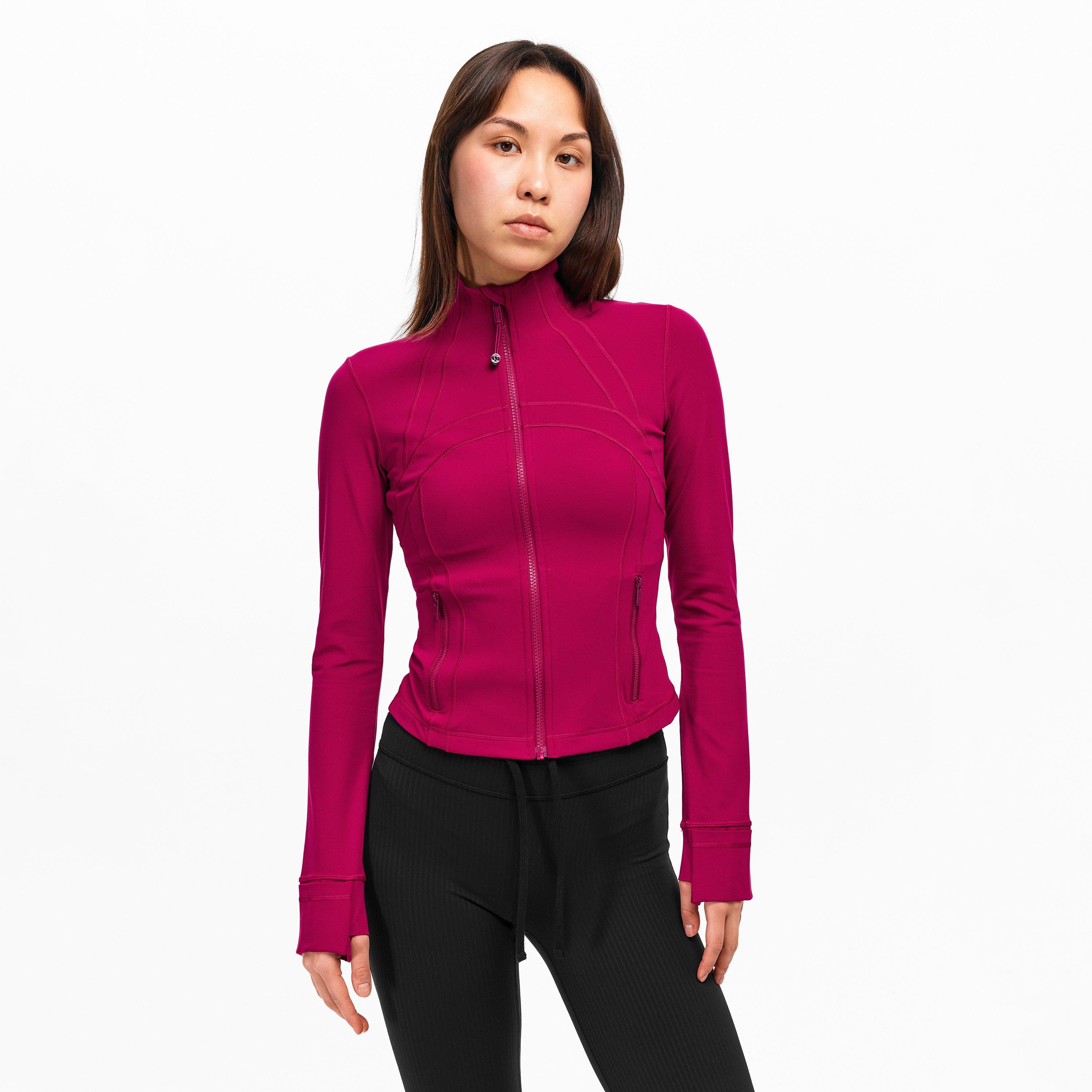 Berry Rumble - Lululemon - Women'S Nulu Nylon Defined Cropped Jacket - 3
