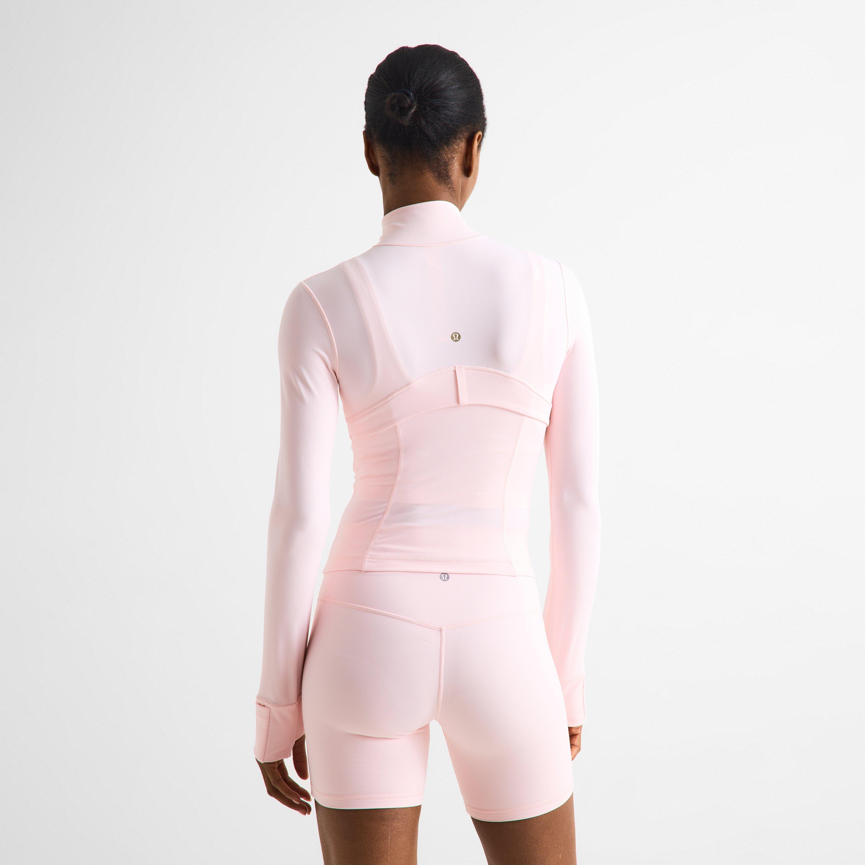 Pink Pearl - Lululemon - Women'S Nulu Nylon Defined Cropped Jacket - 4
