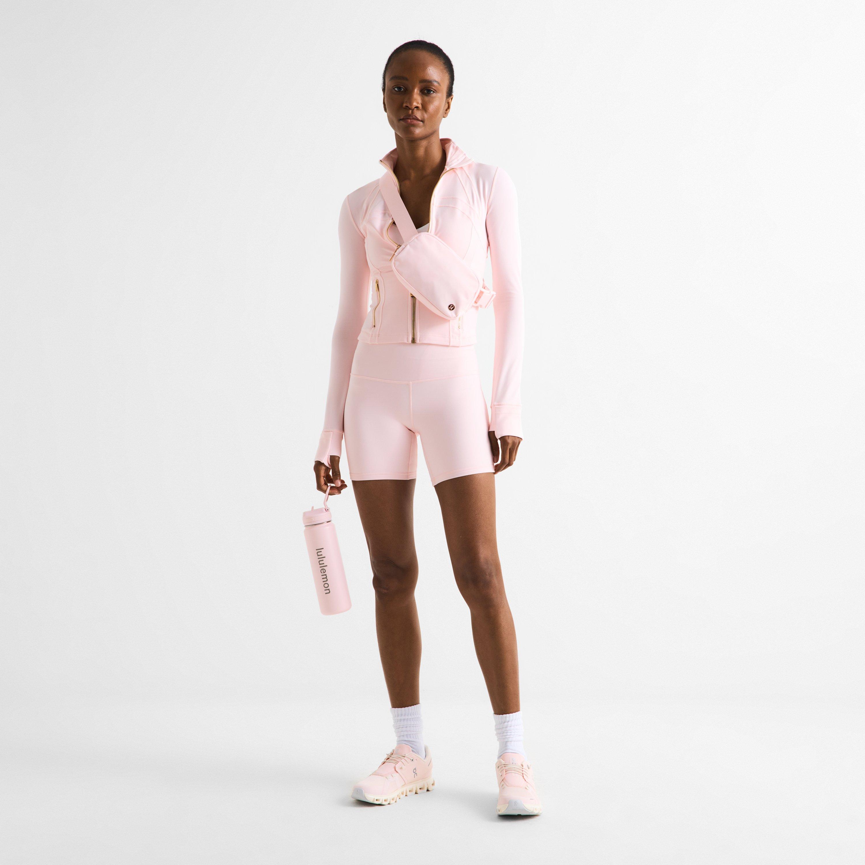 Pink Pearl - Lululemon - Women'S Nulu Nylon Defined Cropped Jacket - 6