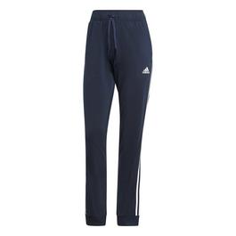 adidas 3 Stripe Tracksuit Bottoms Womens