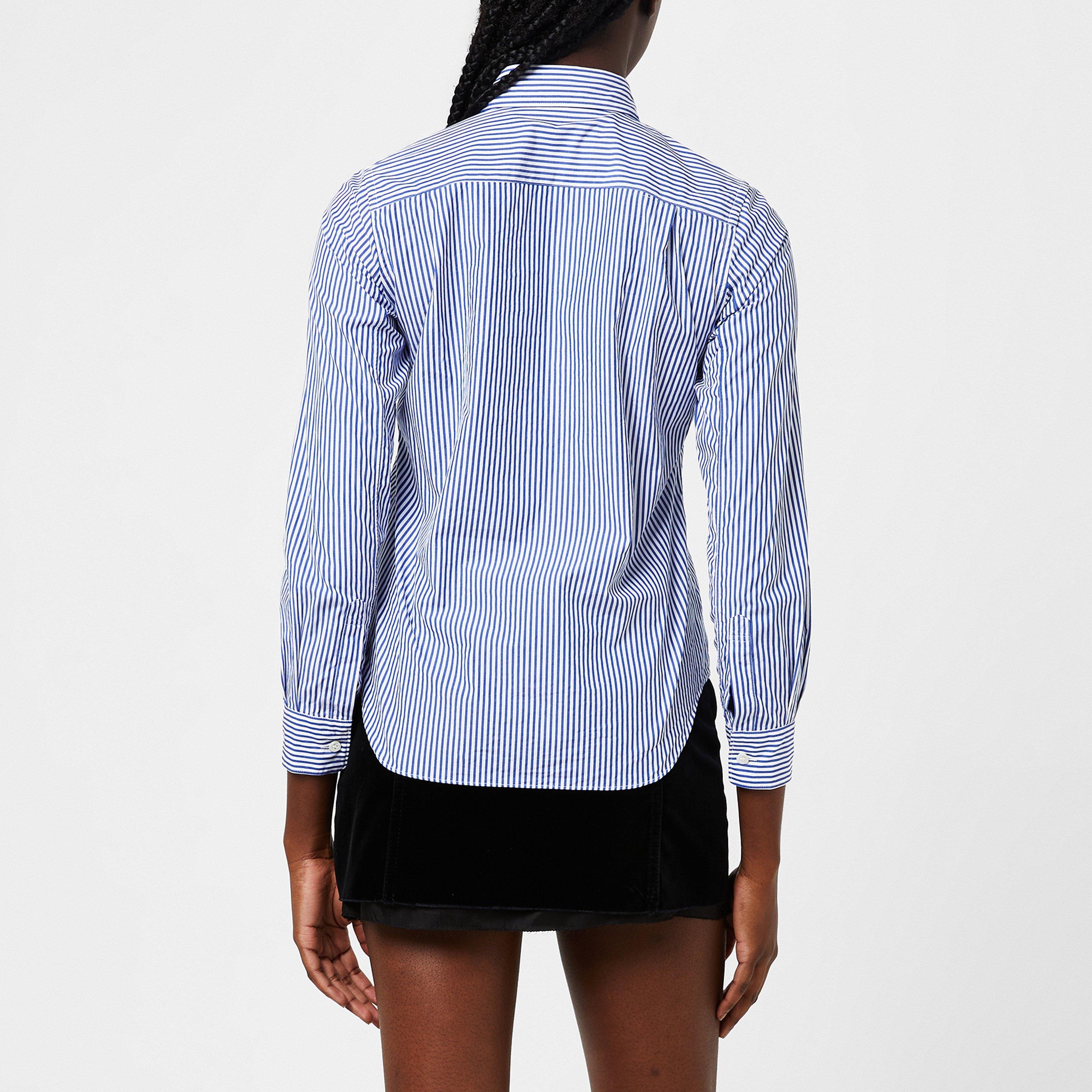 Stripe 1 - Comme des Garcons PLAY - Striped Oxford Shirt - 2