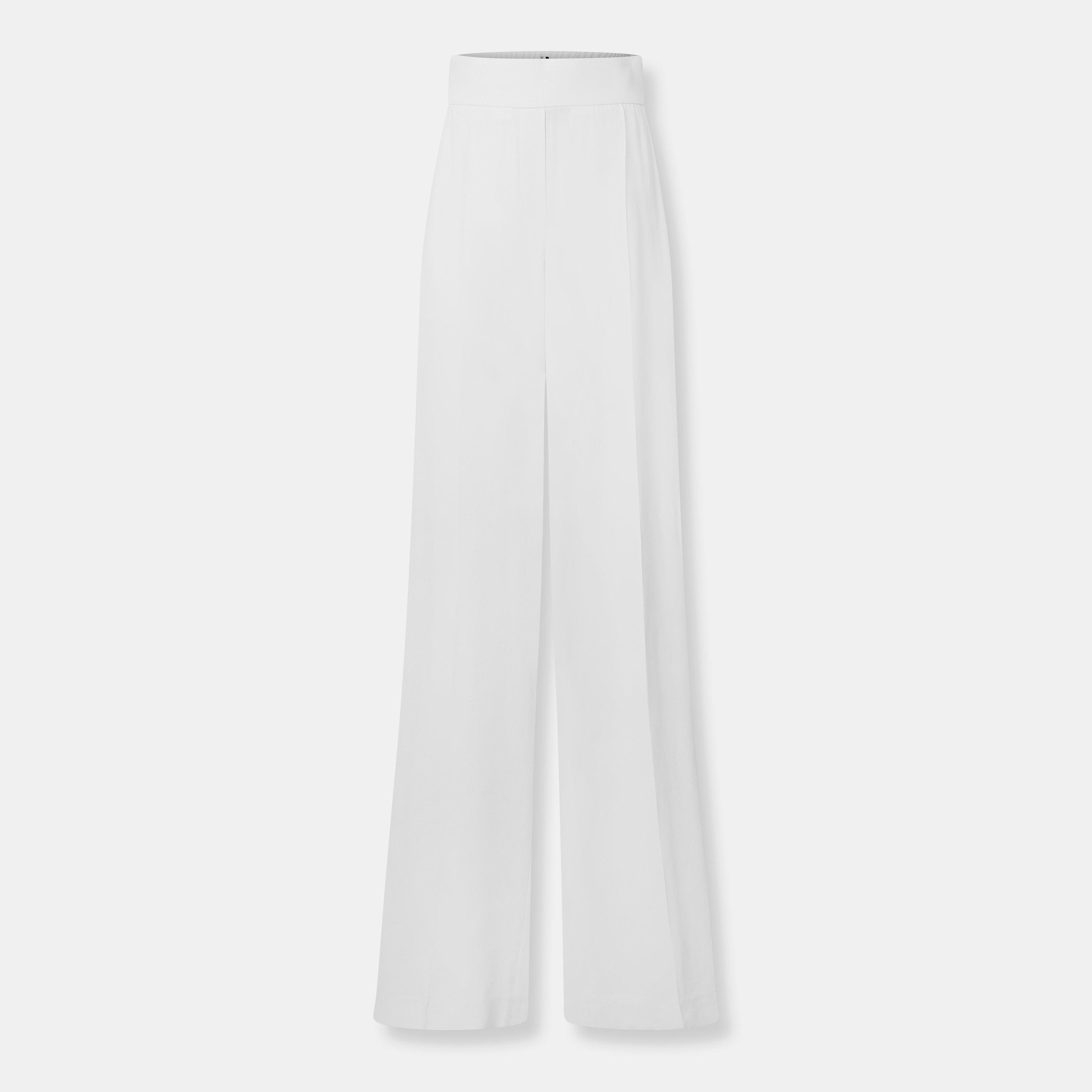 Open White - Boss - Women's Tezuki Wide Leg Trousers - 1