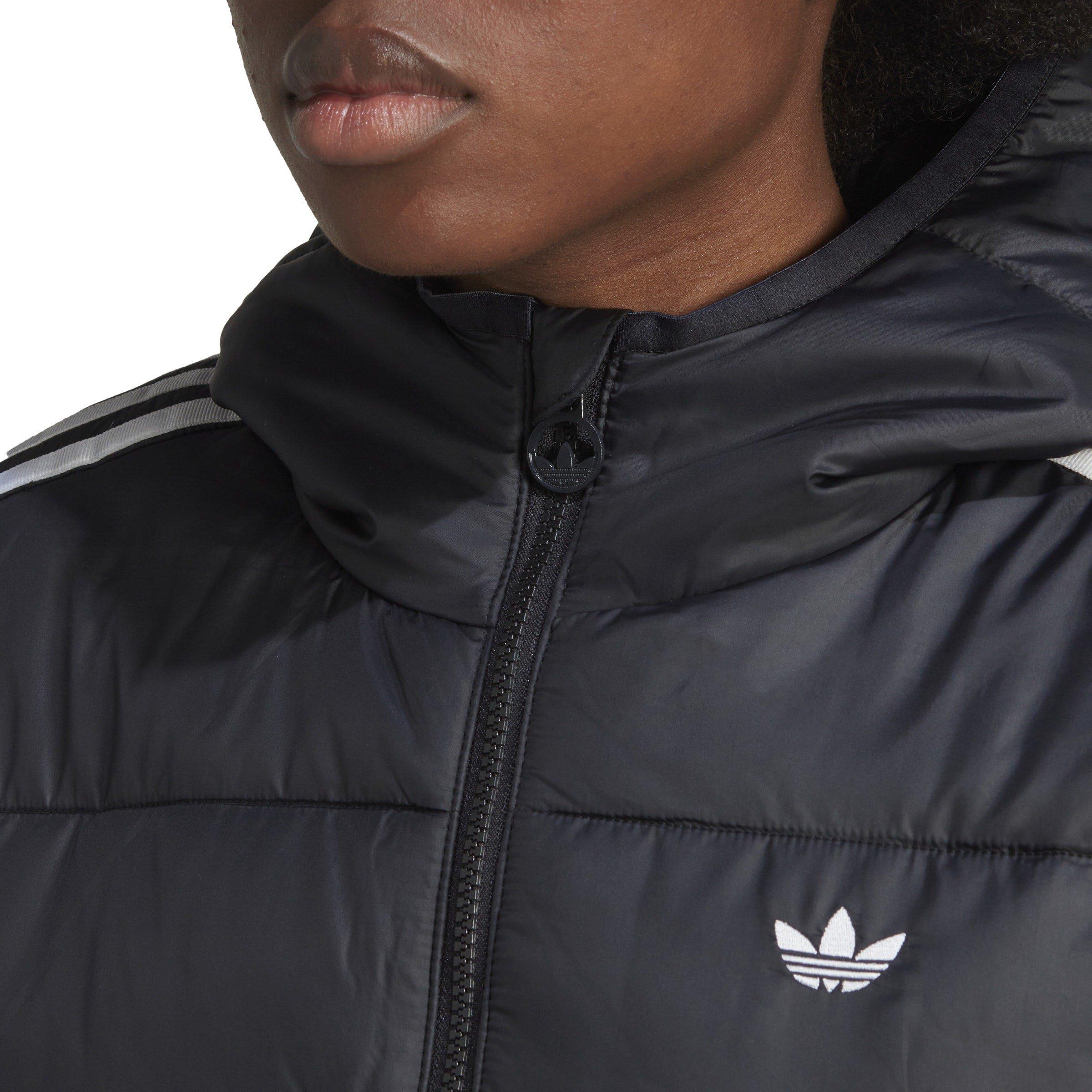 SORT - adidas - Hooded Premium Long Slim Jacket Womens - 5