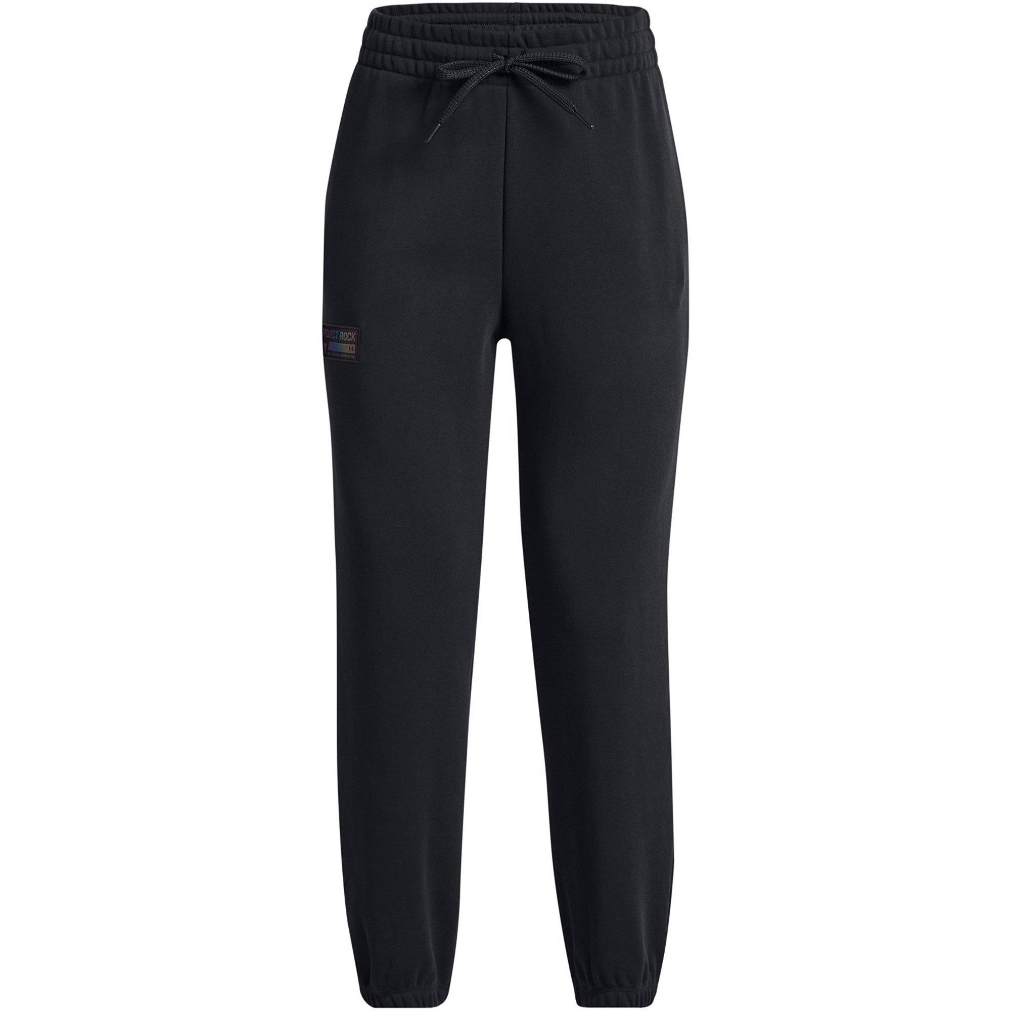 Black - Under Armour - Women's Heavyweight Terry Closed Hem Fleece Jogger - 1