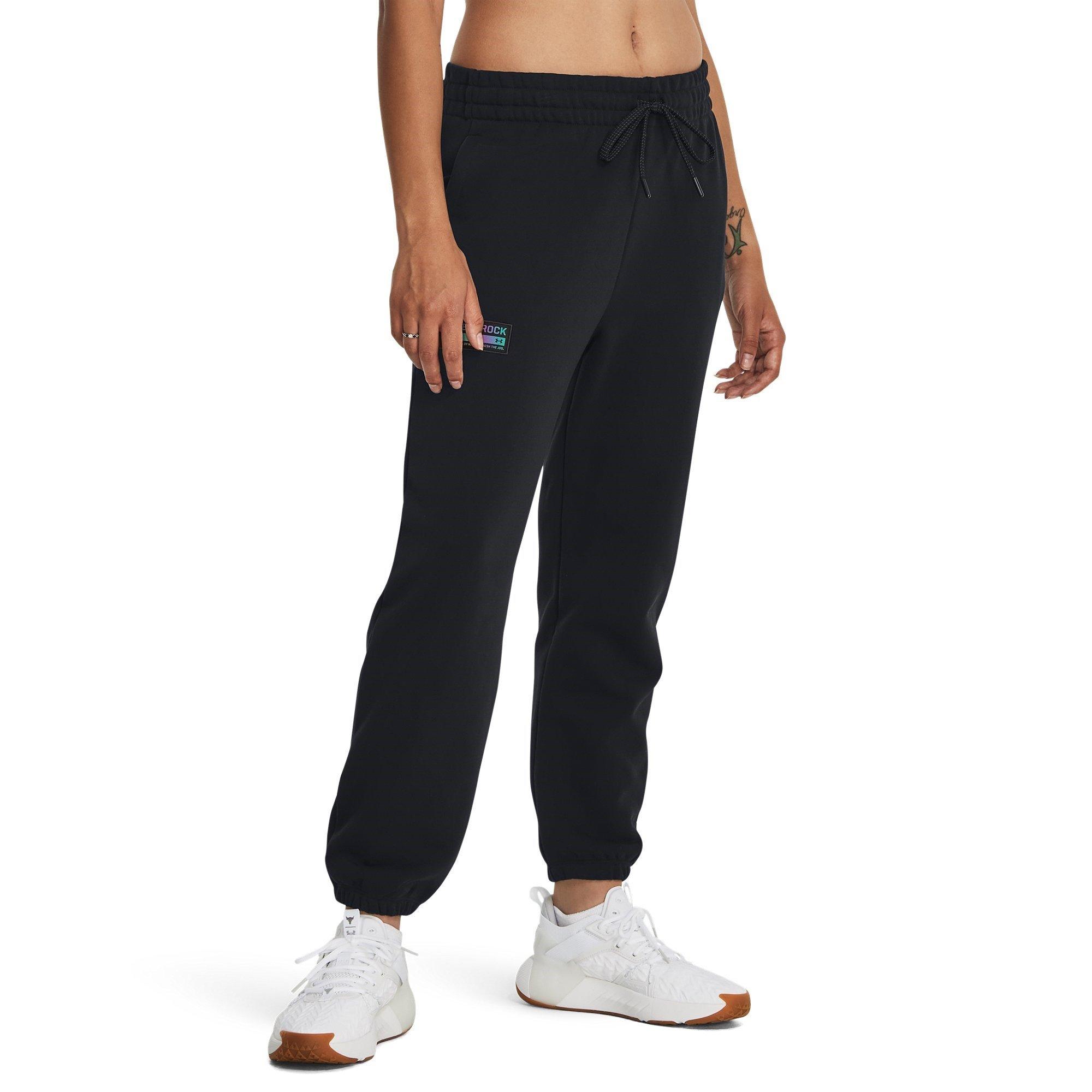 Zwart - Under Armour - Heavyweight Terry Closed Hem Fleece Jogger - 2