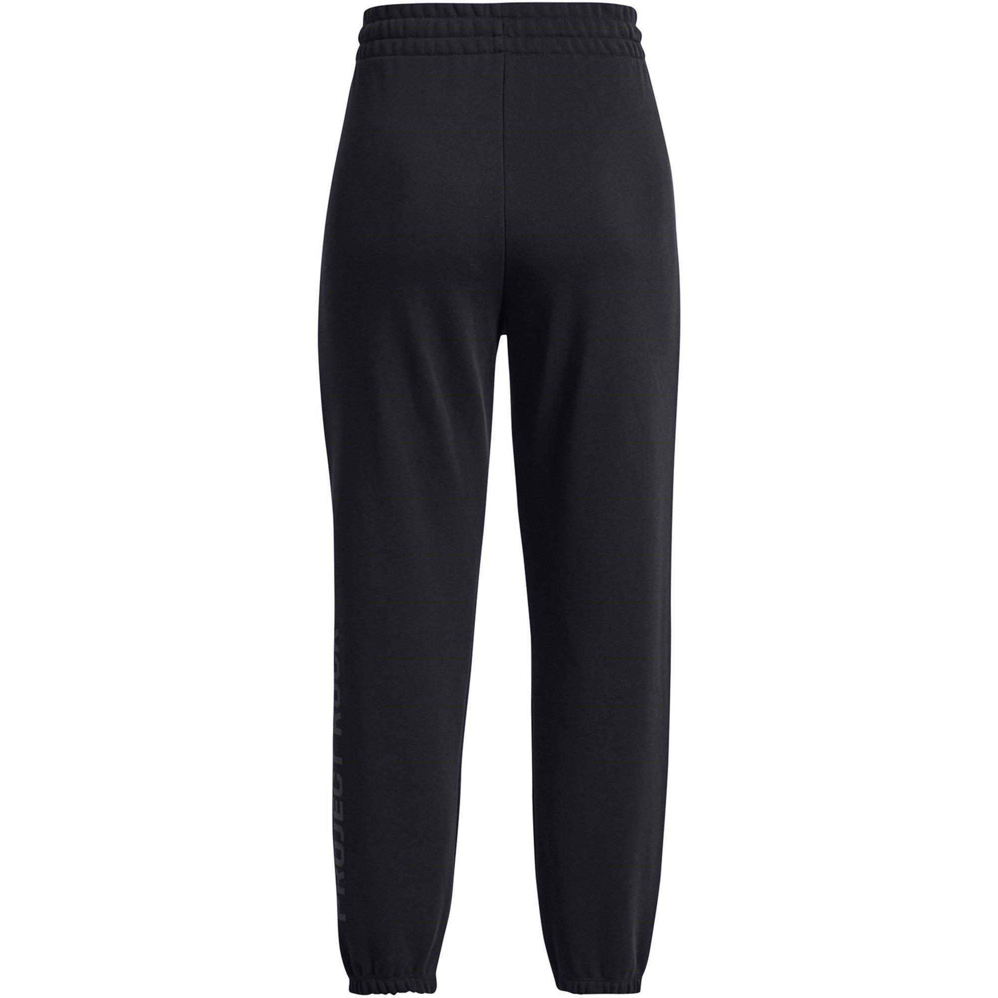 Zwart - Under Armour - Heavyweight Terry Closed Hem Fleece Jogger - 6