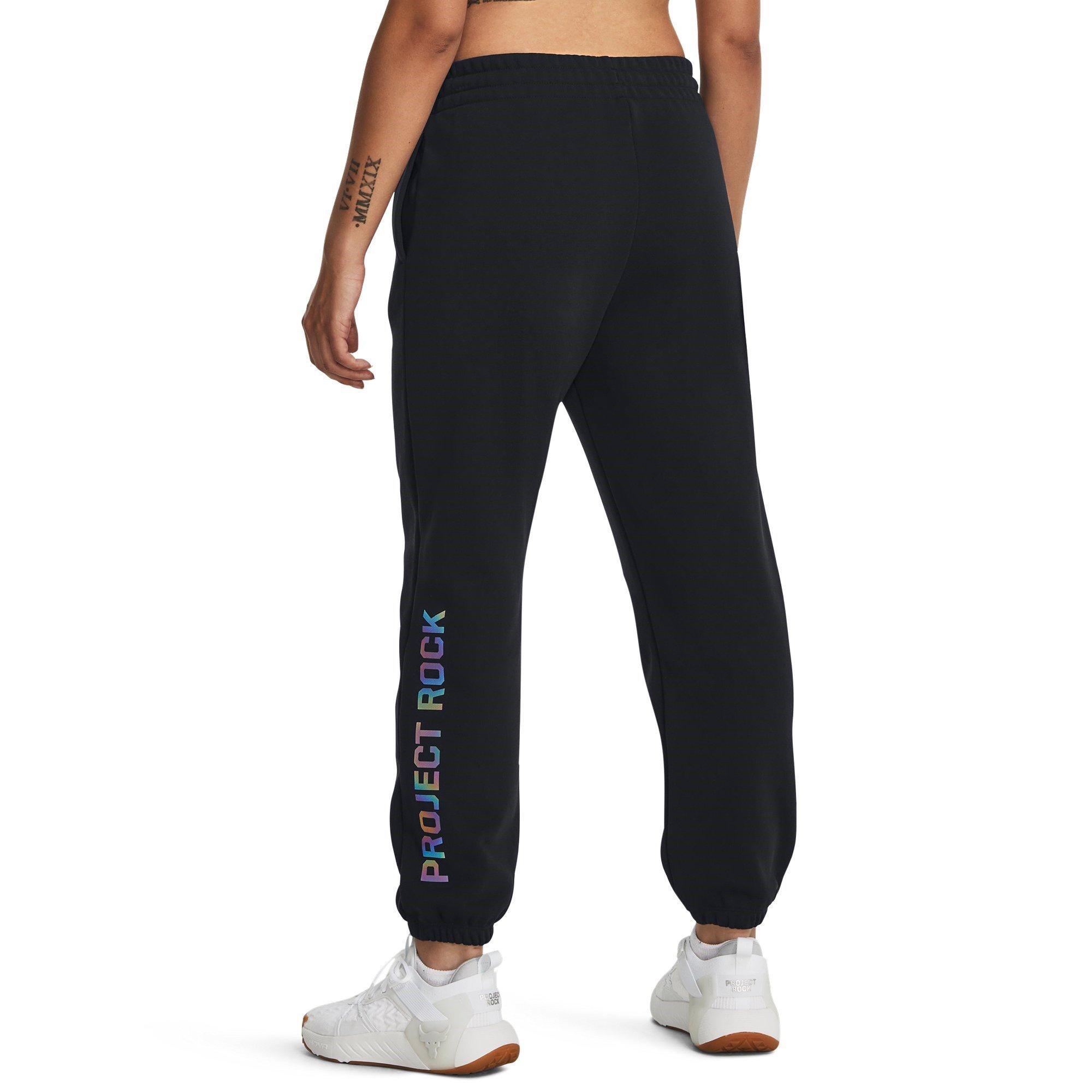 Zwart - Under Armour - Heavyweight Terry Closed Hem Fleece Jogger - 3