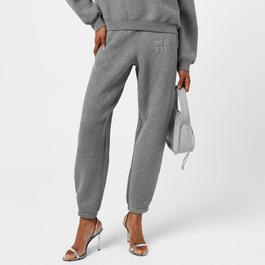 Alexander Wang Puff Logo Terry Sweatpants