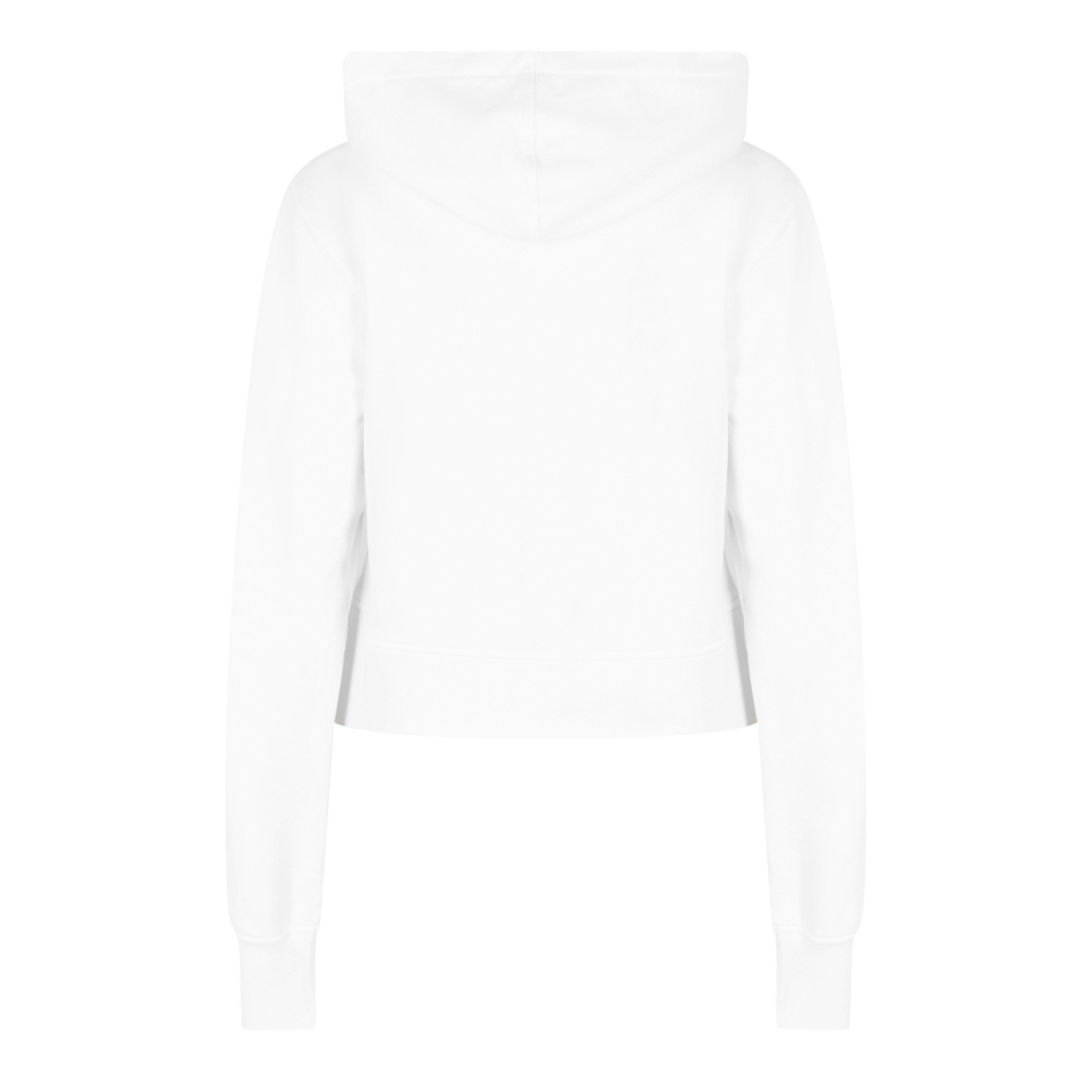 Wht/Gry 0305 - Palm Angels - Mirage Fitted Hoodie - 6