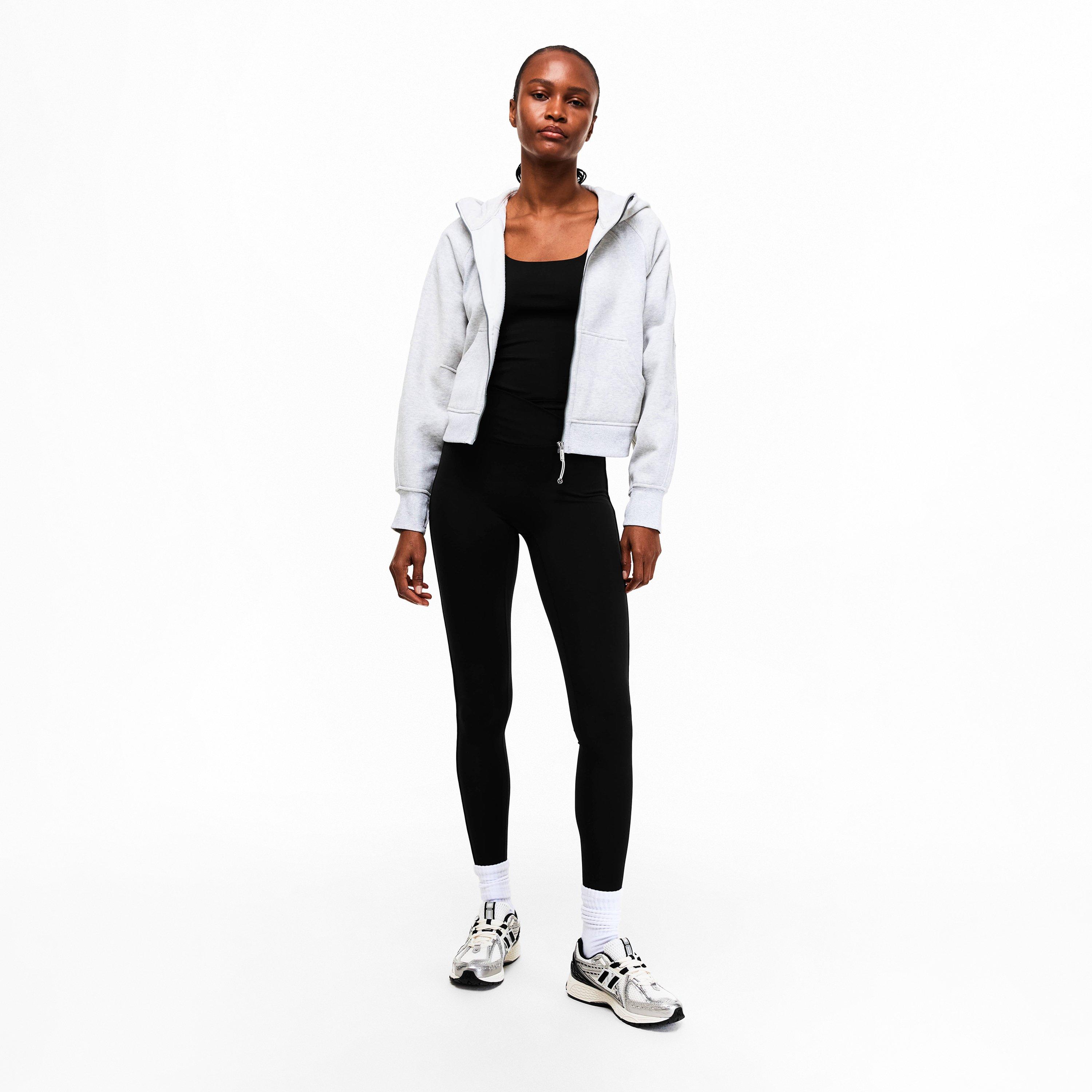 Black - The Couture Club - Womens Sculpting Stretch Crossover Leggings - 6