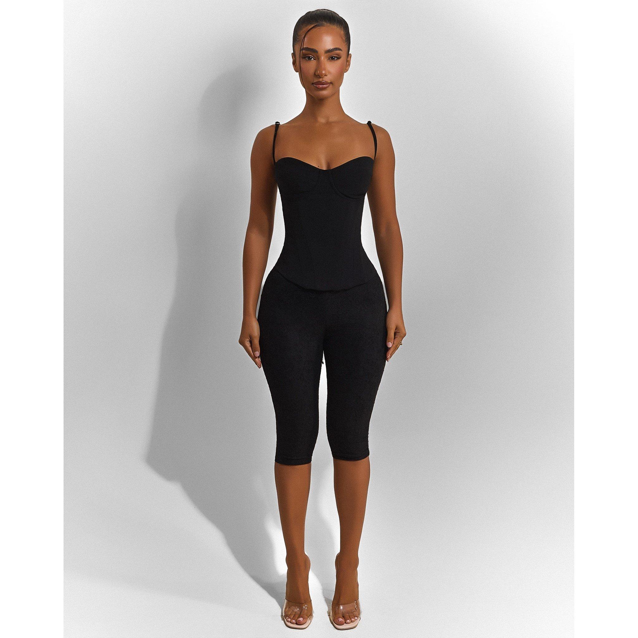 Black - Mars The Label - MTL Brielle Capris Ld62 - 1