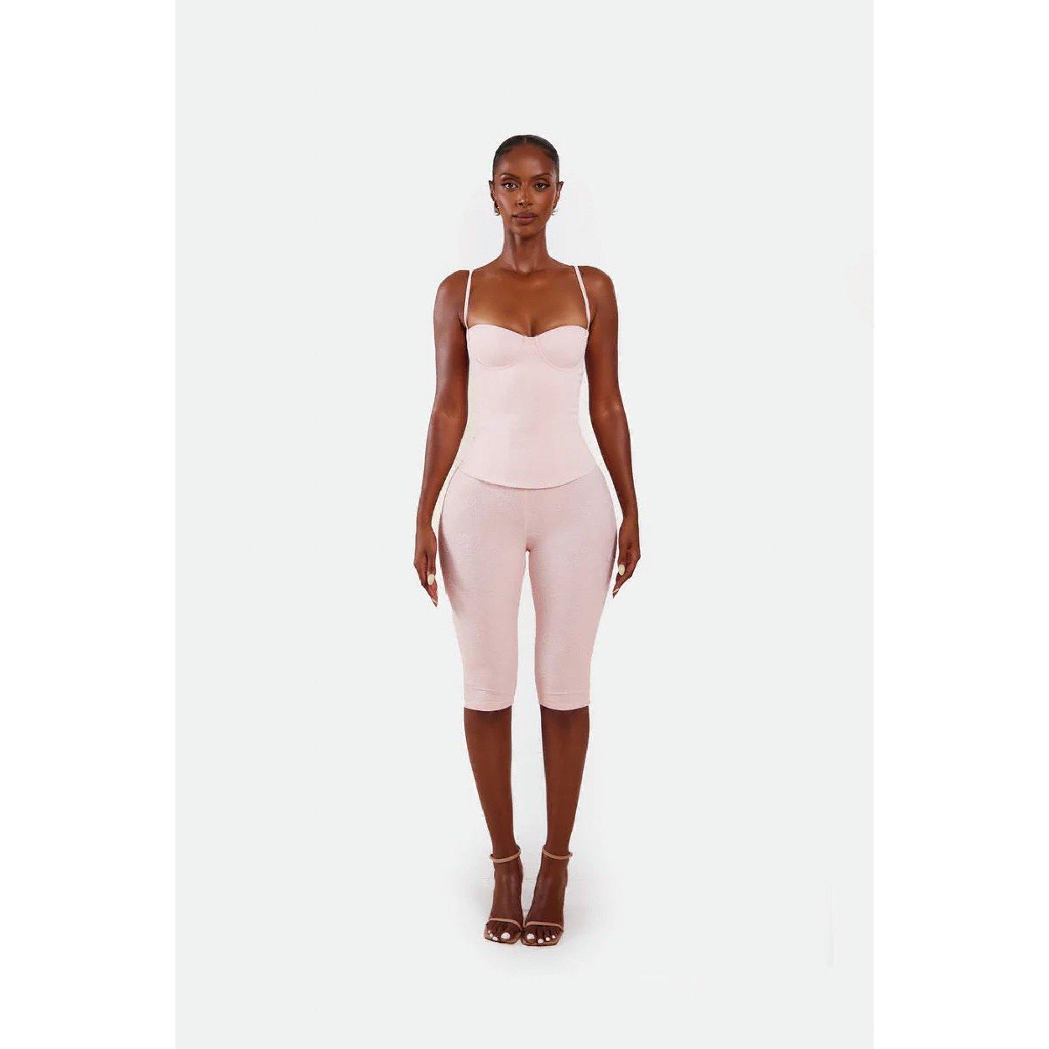 Baby Pink - Mars The Label - Womens Brielle Capris - 1