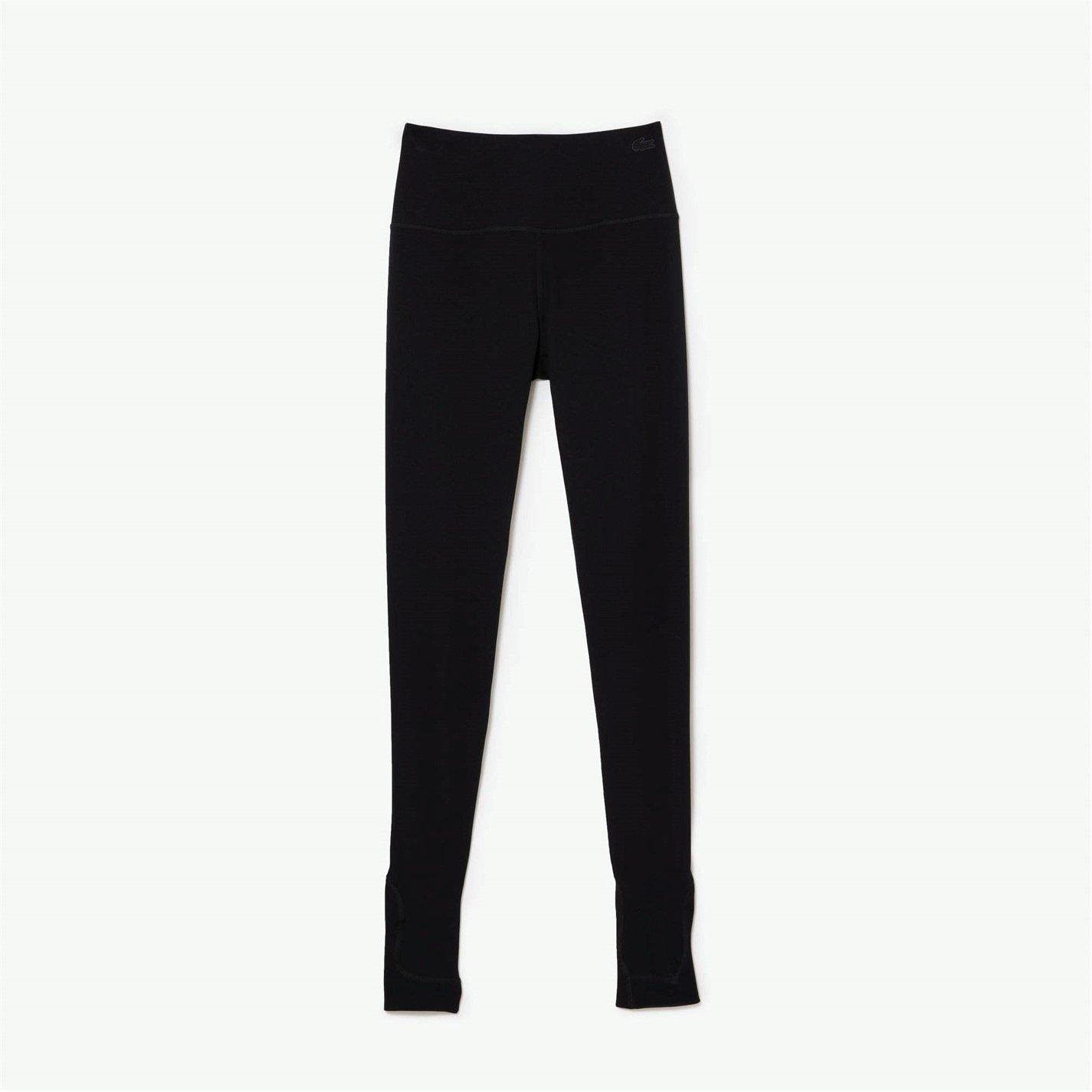 Preto 031 - Lacoste - Collapsible Stirrup Leggings - 2