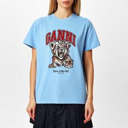 Ganni Graphic T Shirt