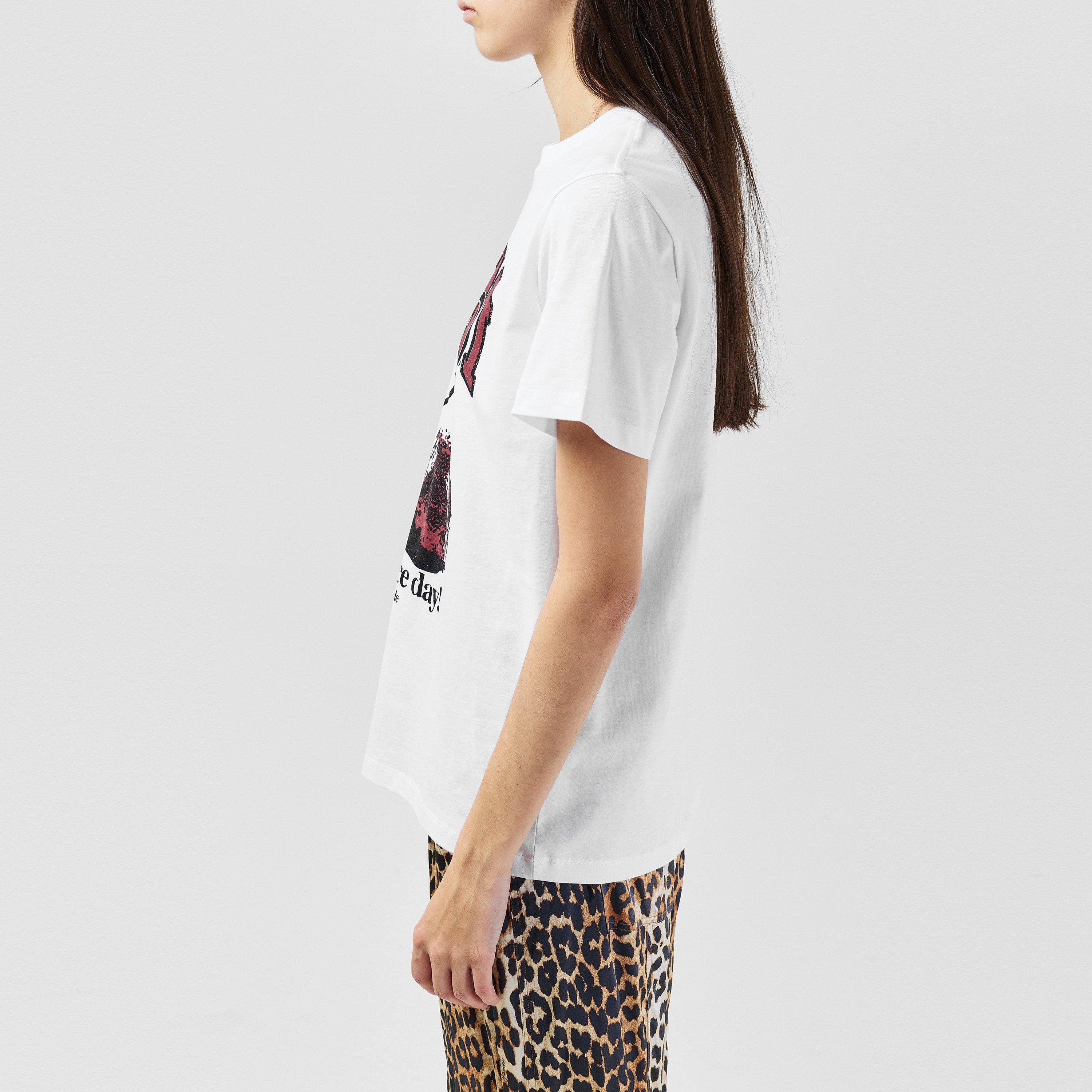 Cherry1 - Ganni - Womens Graphic T-Shirt - 5